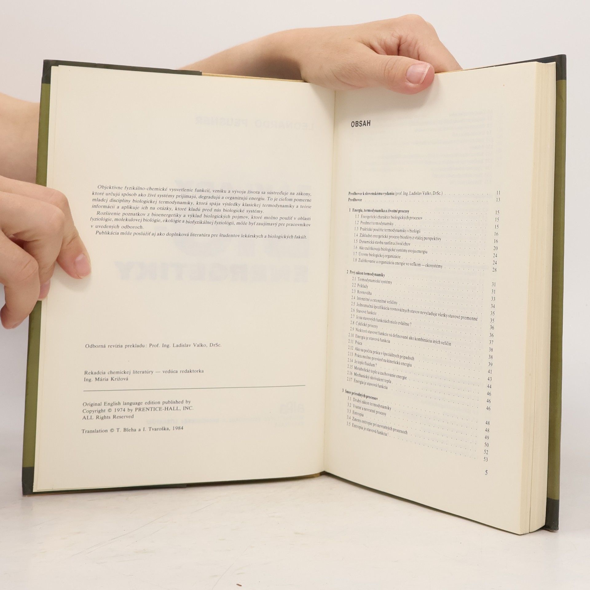 Various authors Základy bio-energetiky