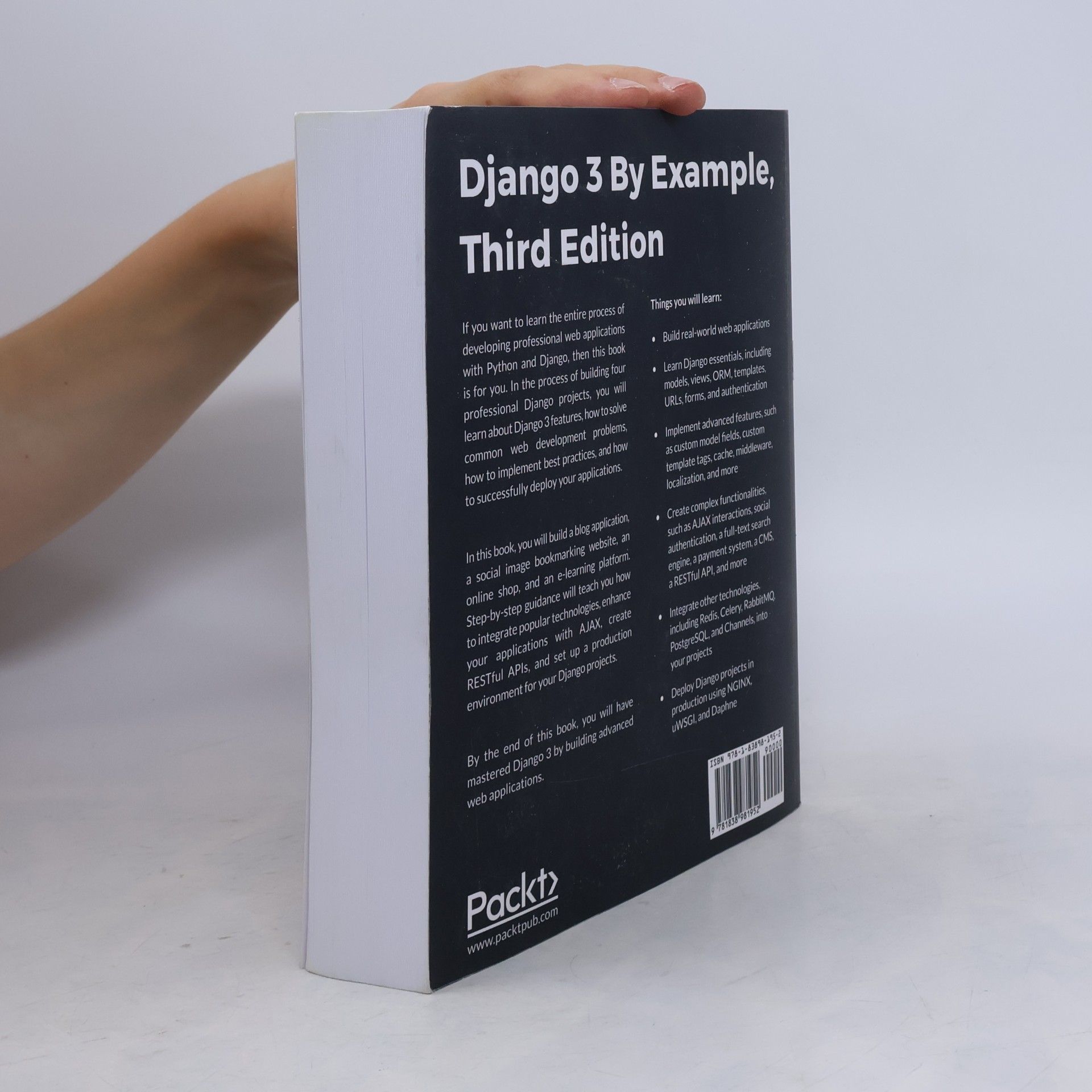 Antonio Mele Django 3 By Example - Third Edition