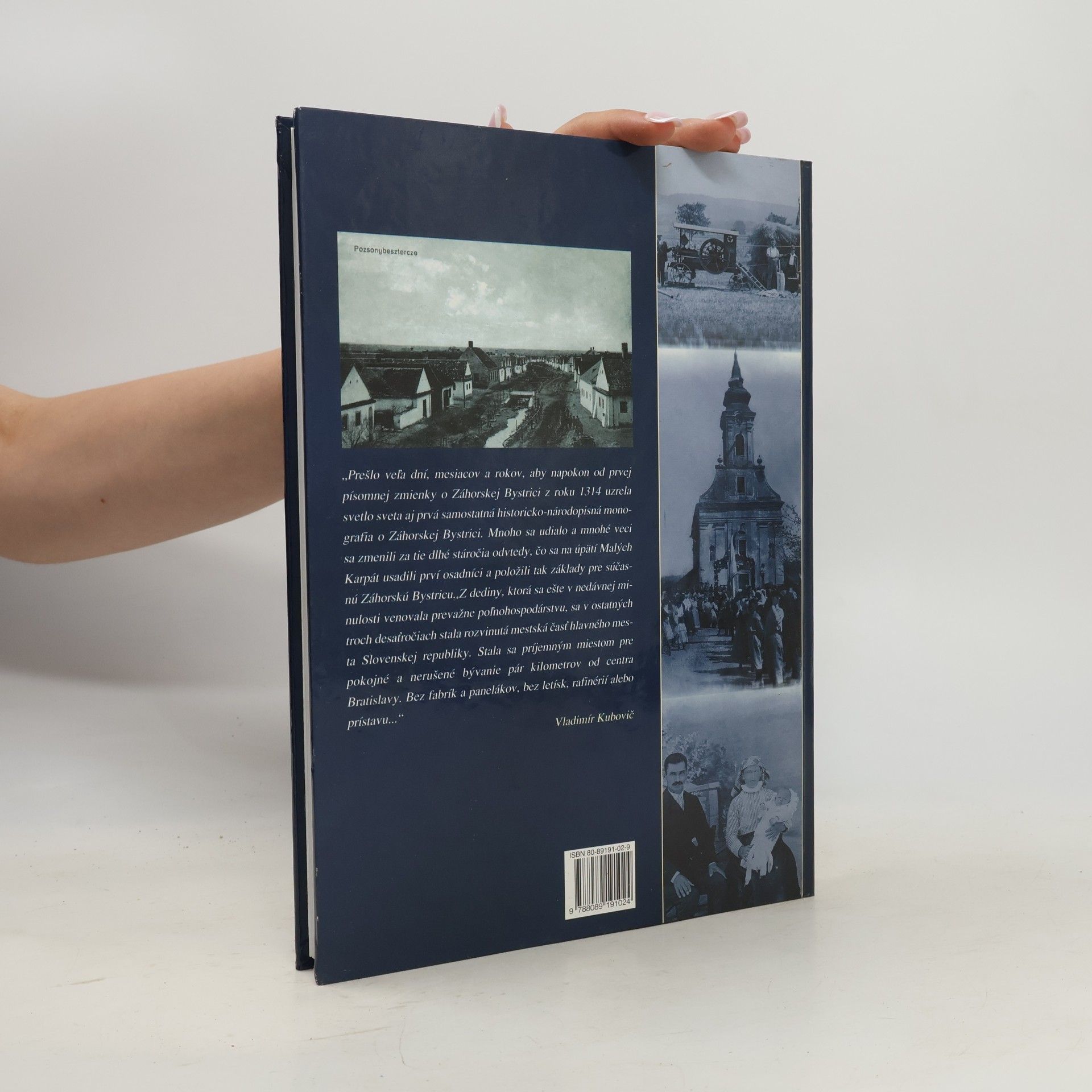 Miroslav Bielik Záhorská Bystrica Historicko-národopisná monografia