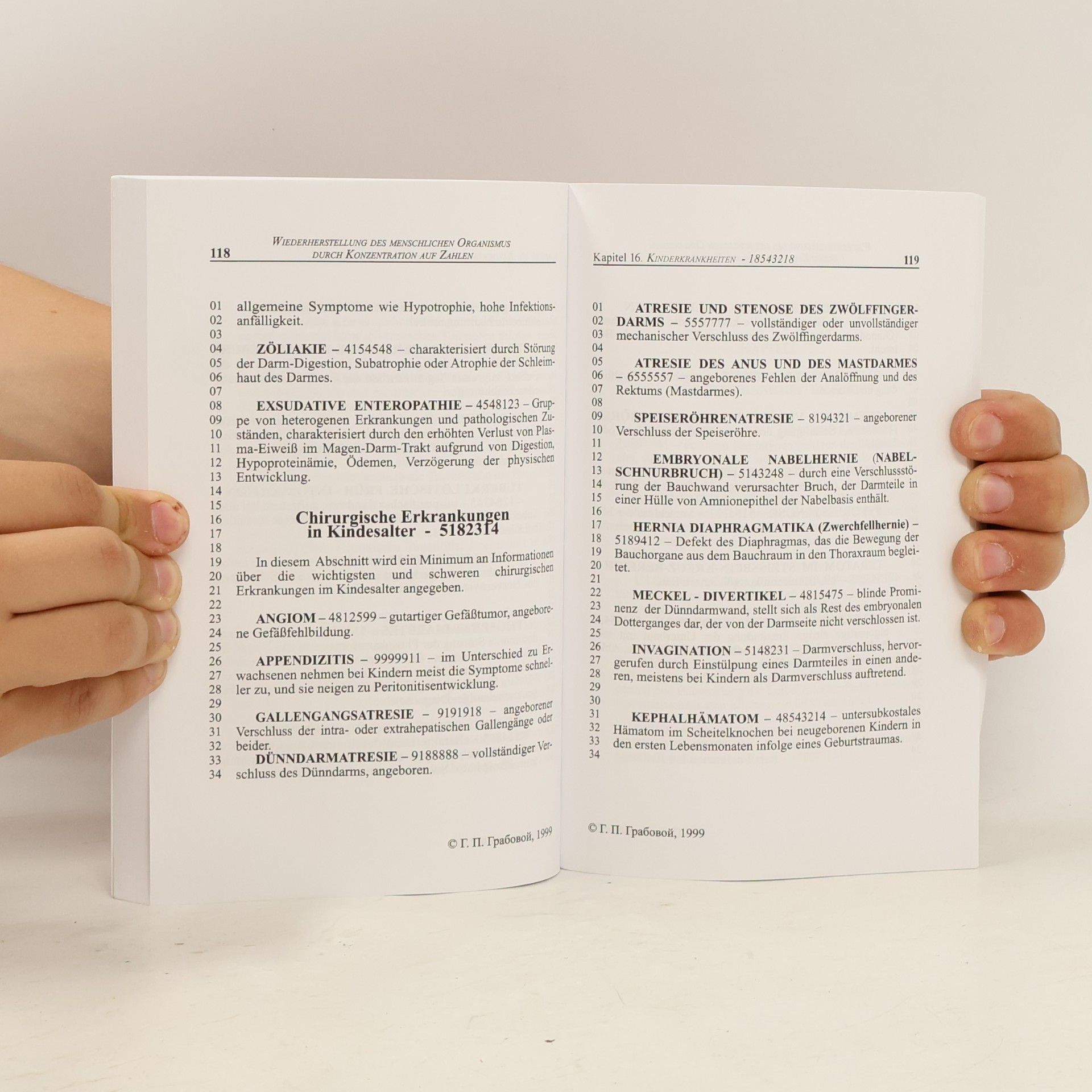 Grigori Grabovoi Wiederherstellung Des Menschlichen Organismus Durch Konzentration Auf Zahlen (German Edition)