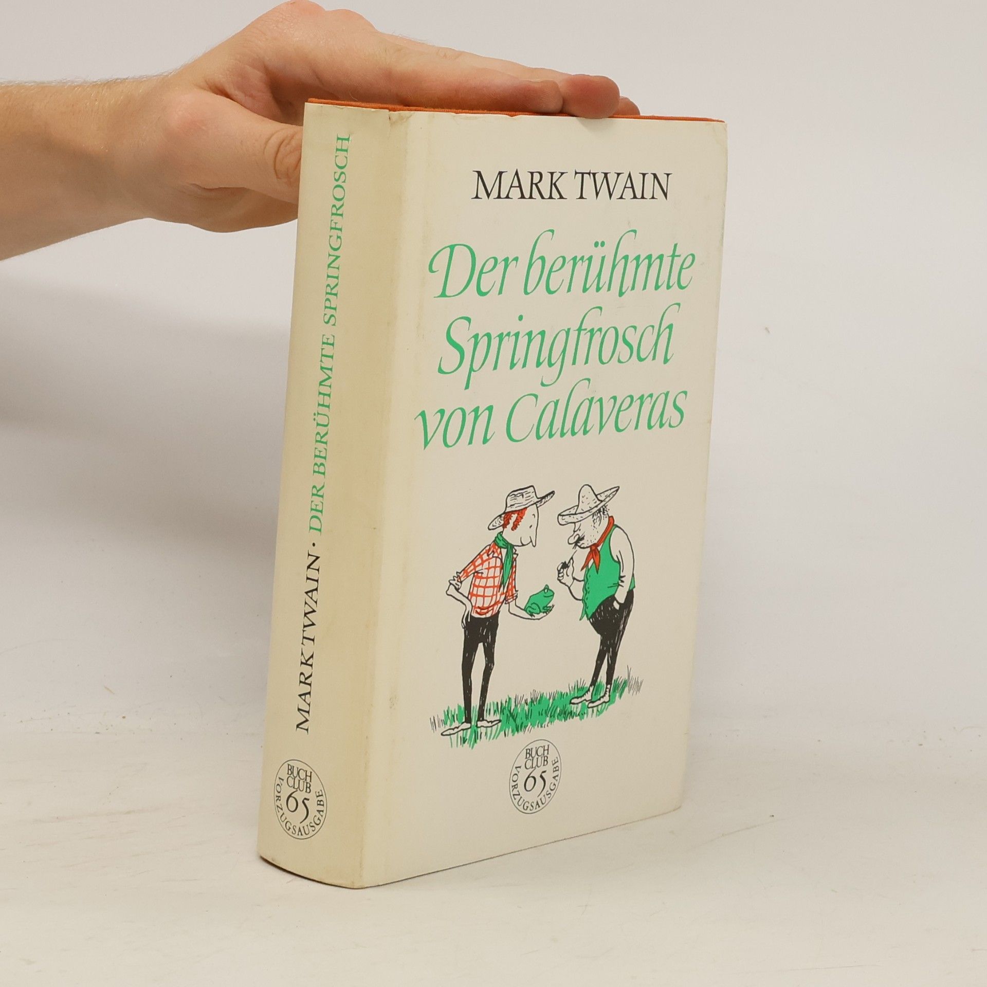 Mark Twain Der berühmte Springfrosch von Calaveras