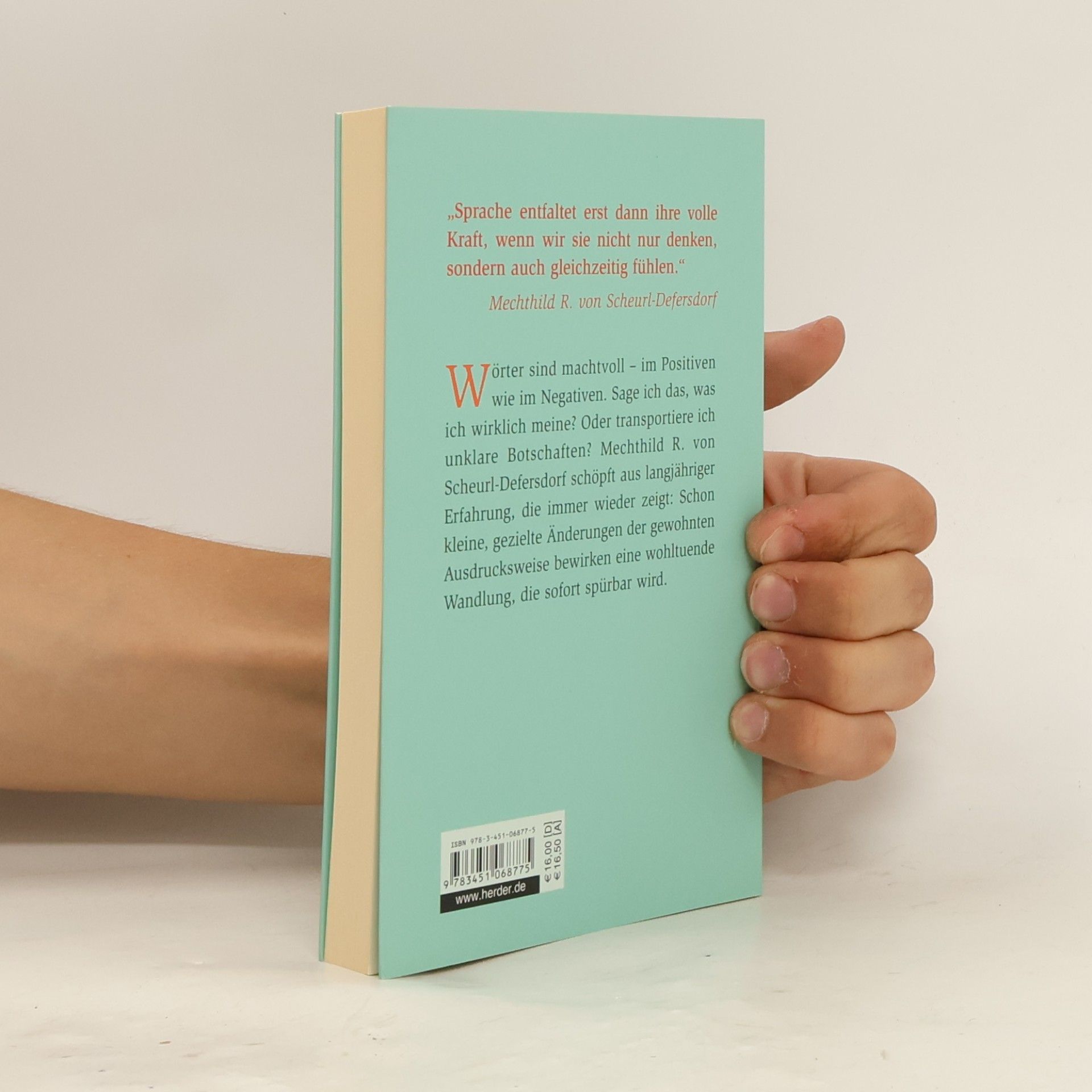 Mechthild R. von Scheurl Defersdorf In der Sprache liegt die Kraft