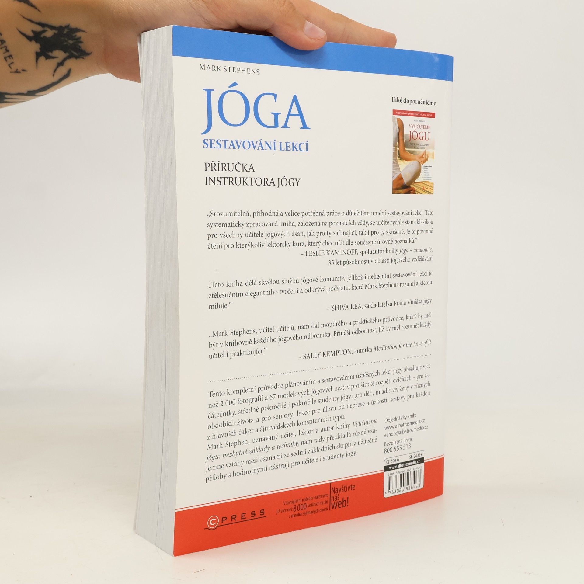 Mark Stephens Jóga – sestavování lekcí: Příručka instruktora jógy