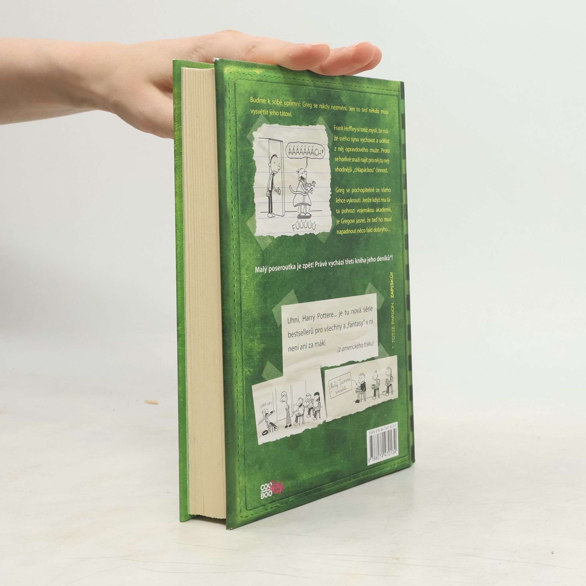 Jeff Kinney Deník malého poseroutky 3. Poslední kapka