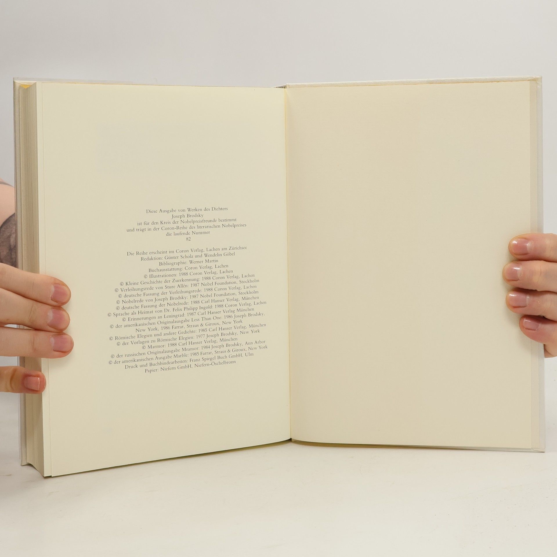 Joseph Brodsky Marmor