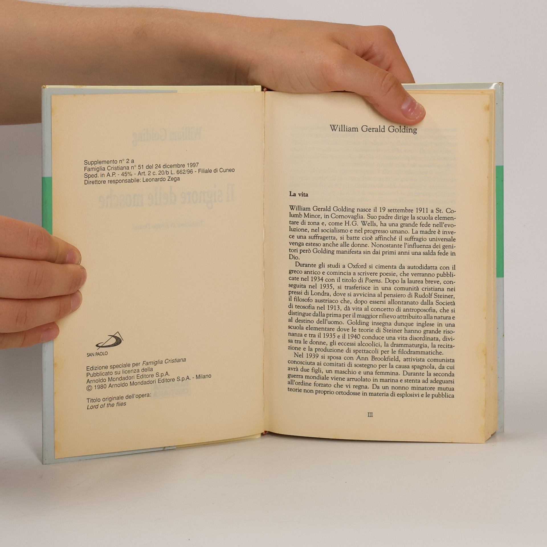 William Golding Il signore delle mosche