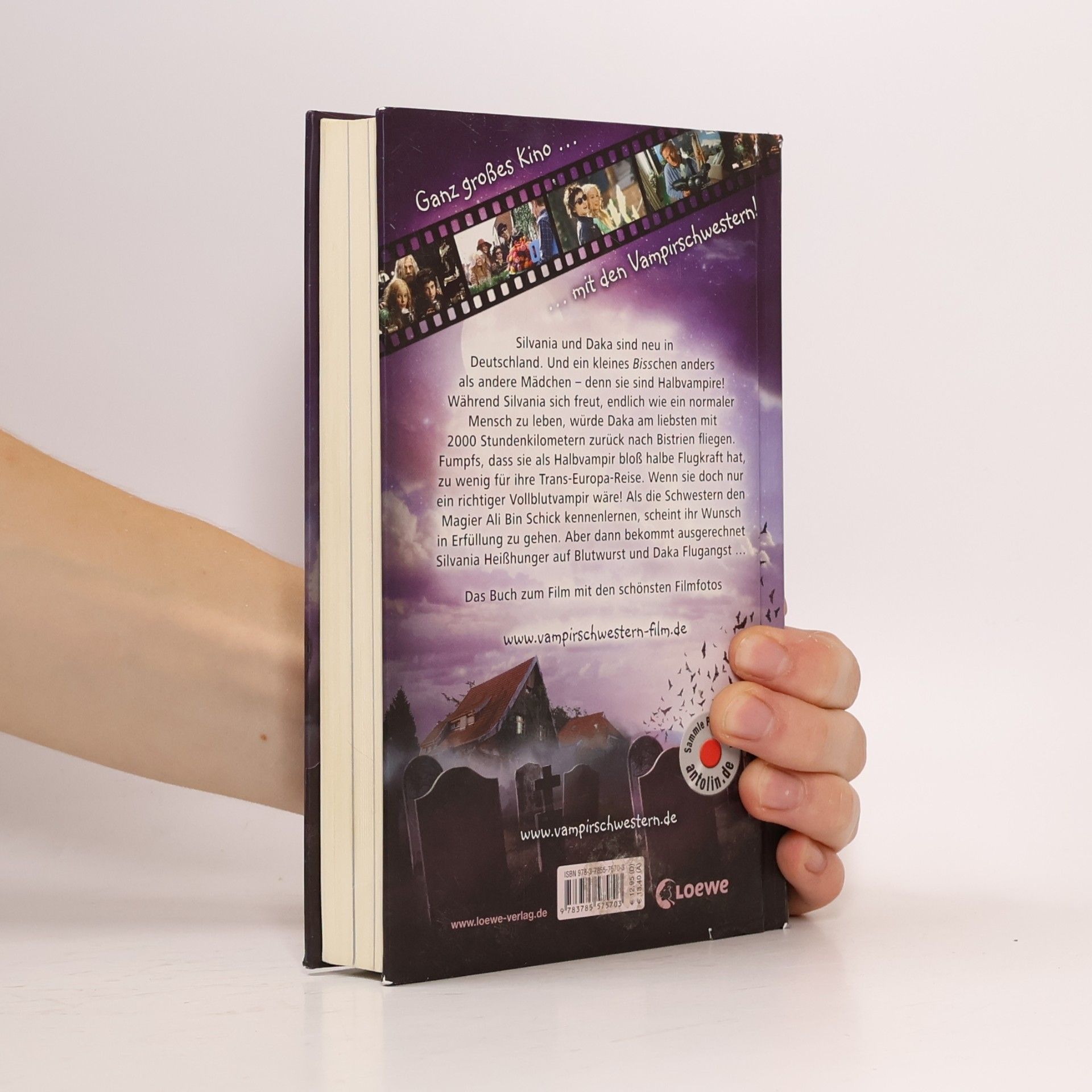 Nadja Fendrich Die Vampirschwestern – das Buch zum Film