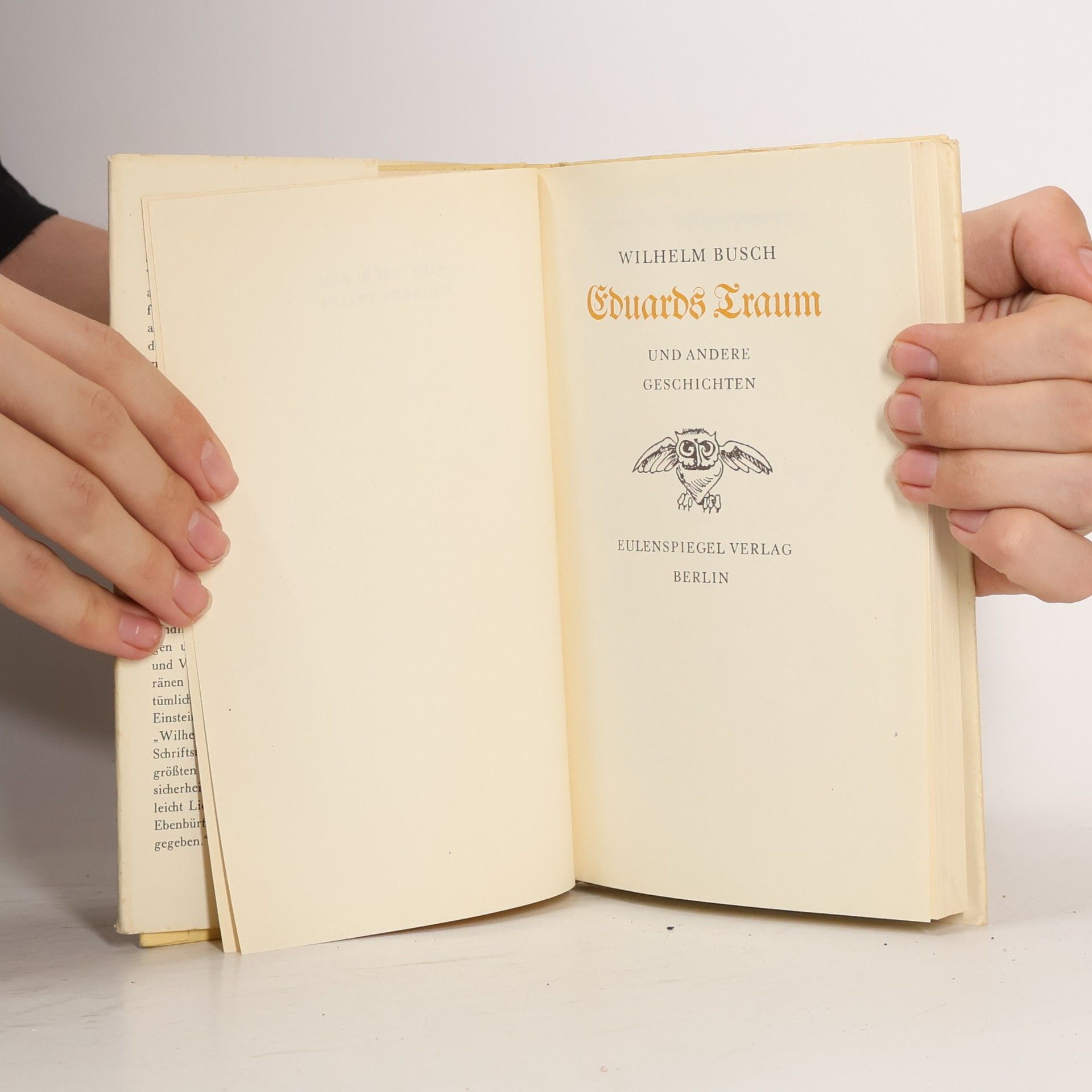 Wilhelm Busch Eduards Traum
