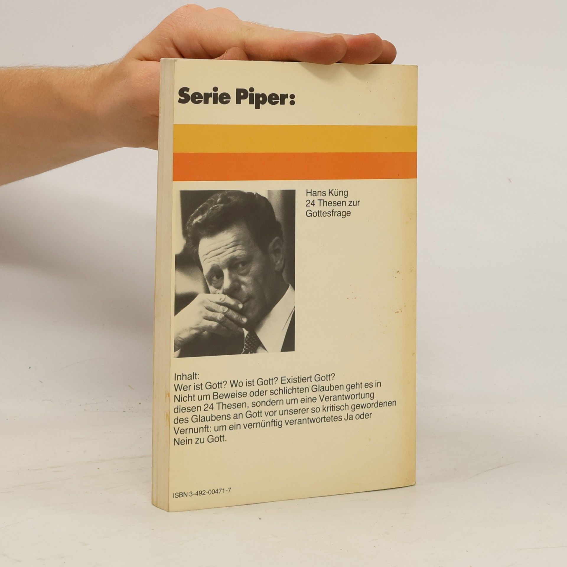 Hans Küng 24 Thesen zur Gottesfrage