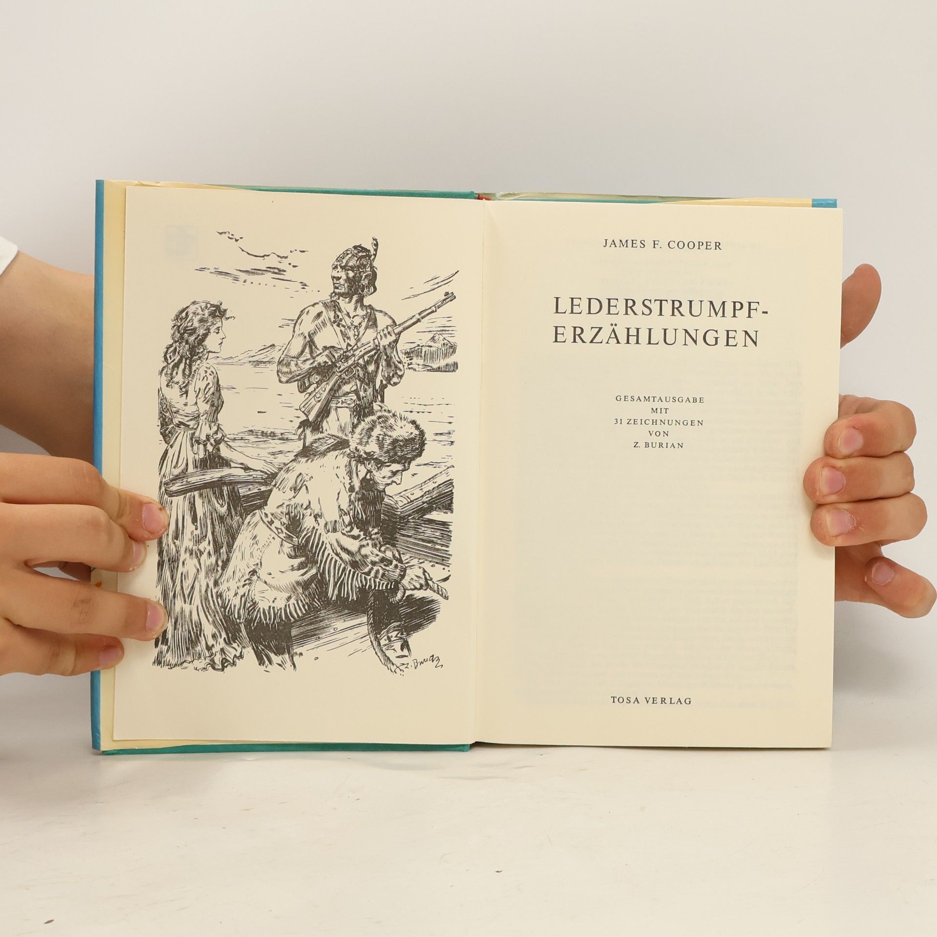 James Fenimore Cooper Lederstrumpf
