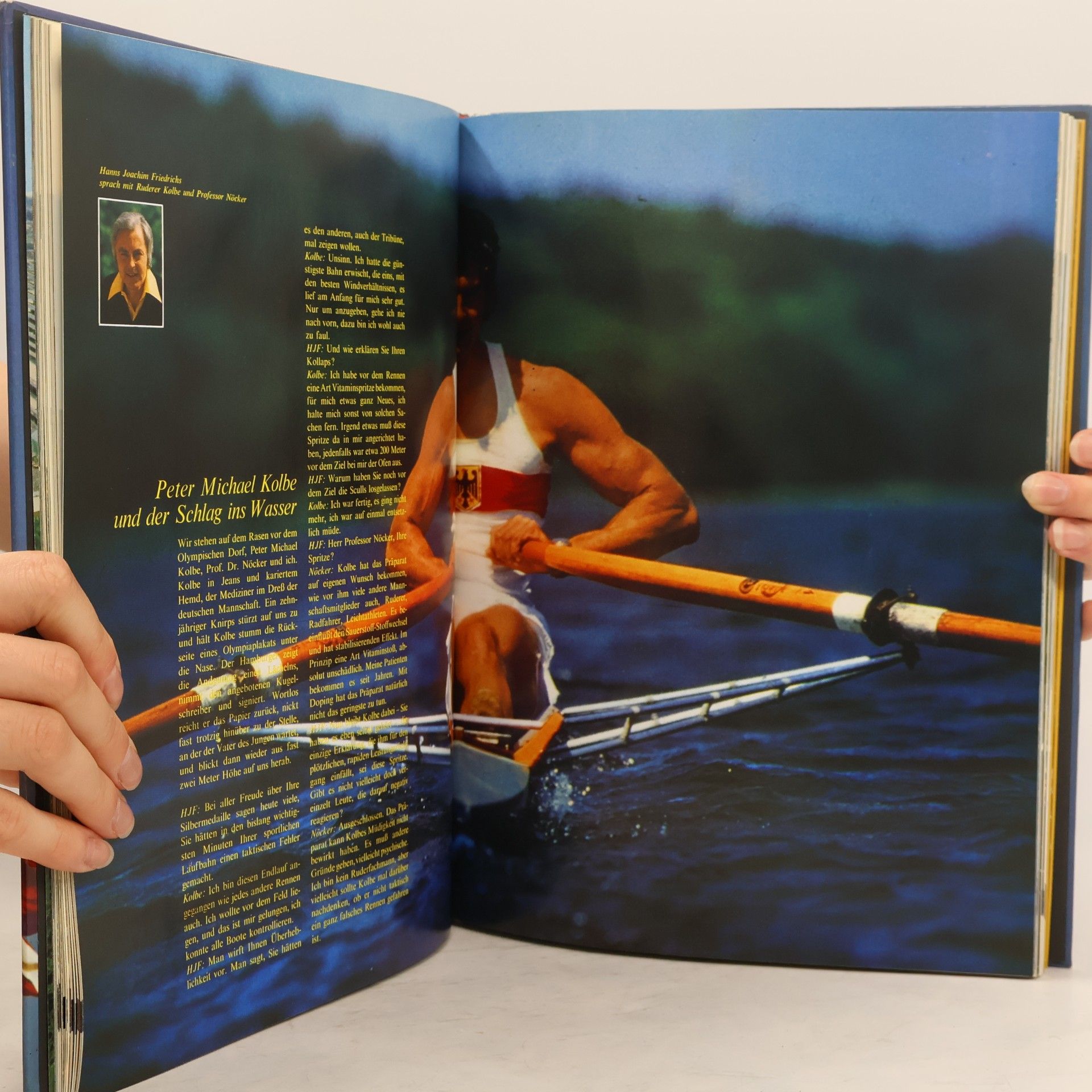 Hanns Joachim Friedrichs Olympische Spiele 1976 Montreal Innsbruck