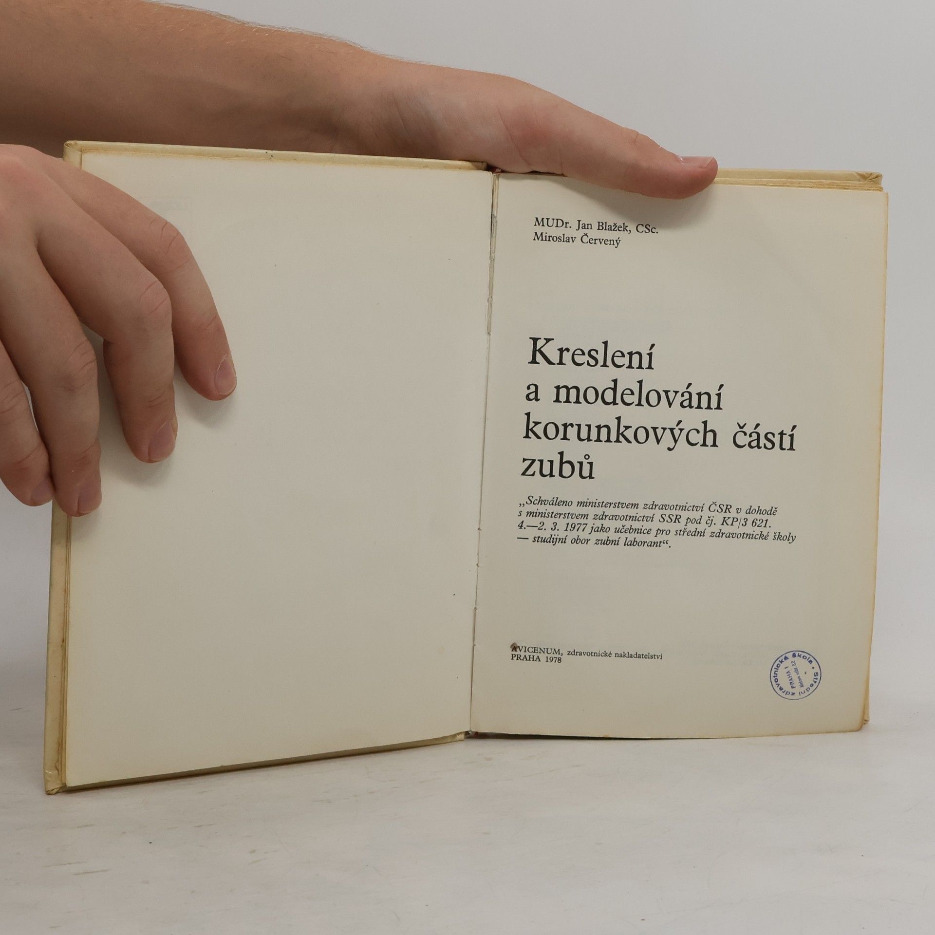 Jan Blažek Kreslení a modelování korunkových částí zubů