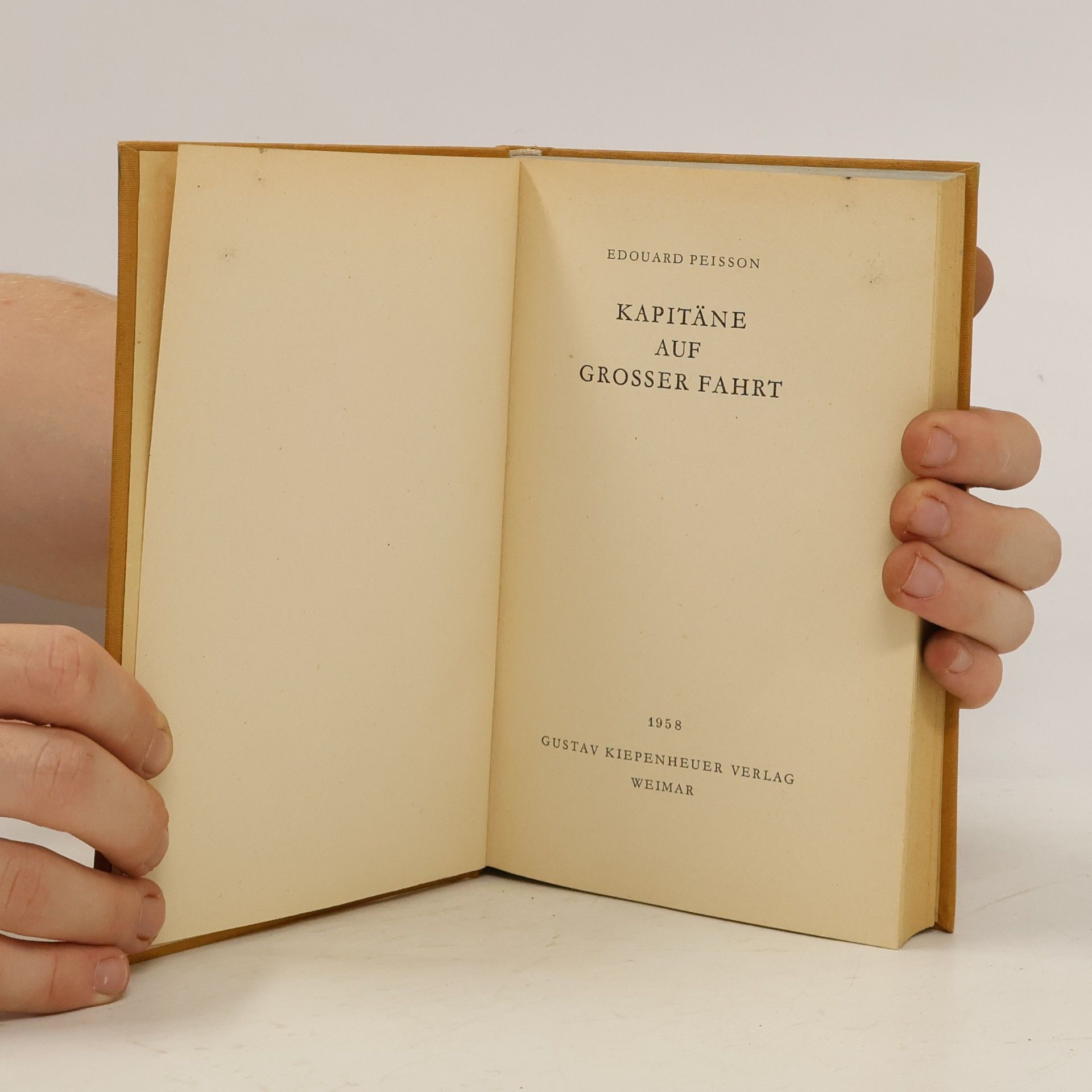Édouard Peisson Kapitäne auf großer Fahrt