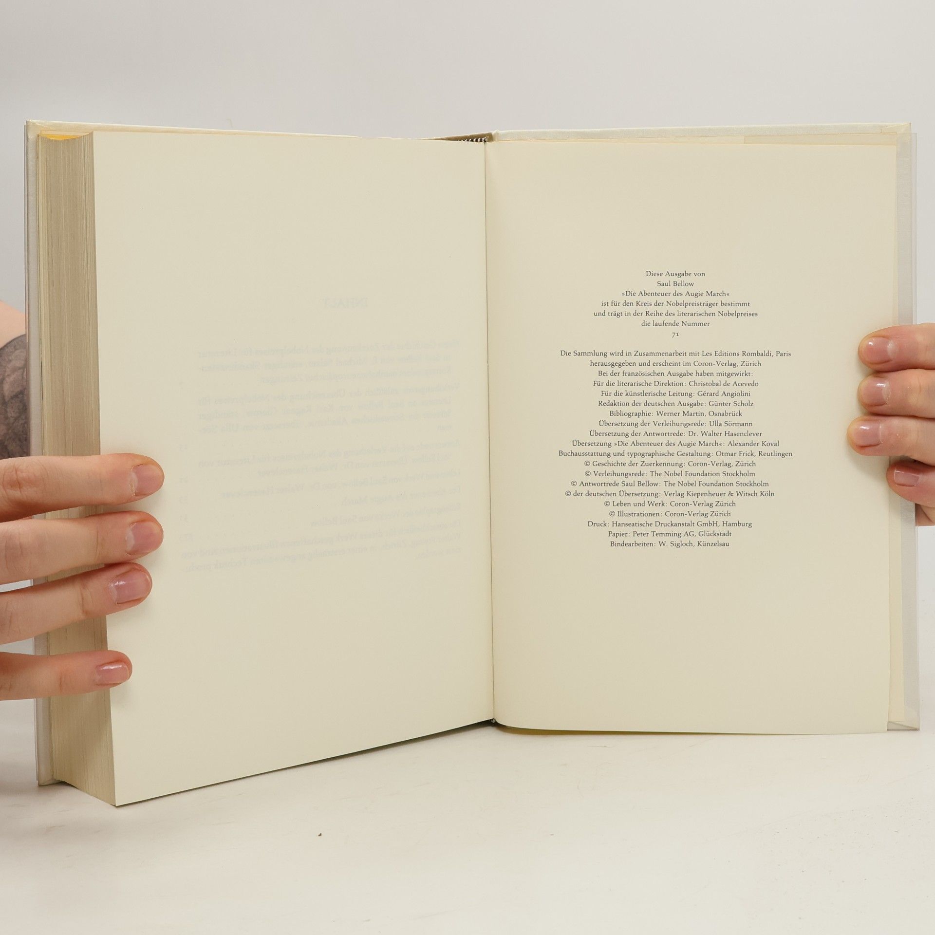 Saul Bellow Die Abenteuer des Augie March