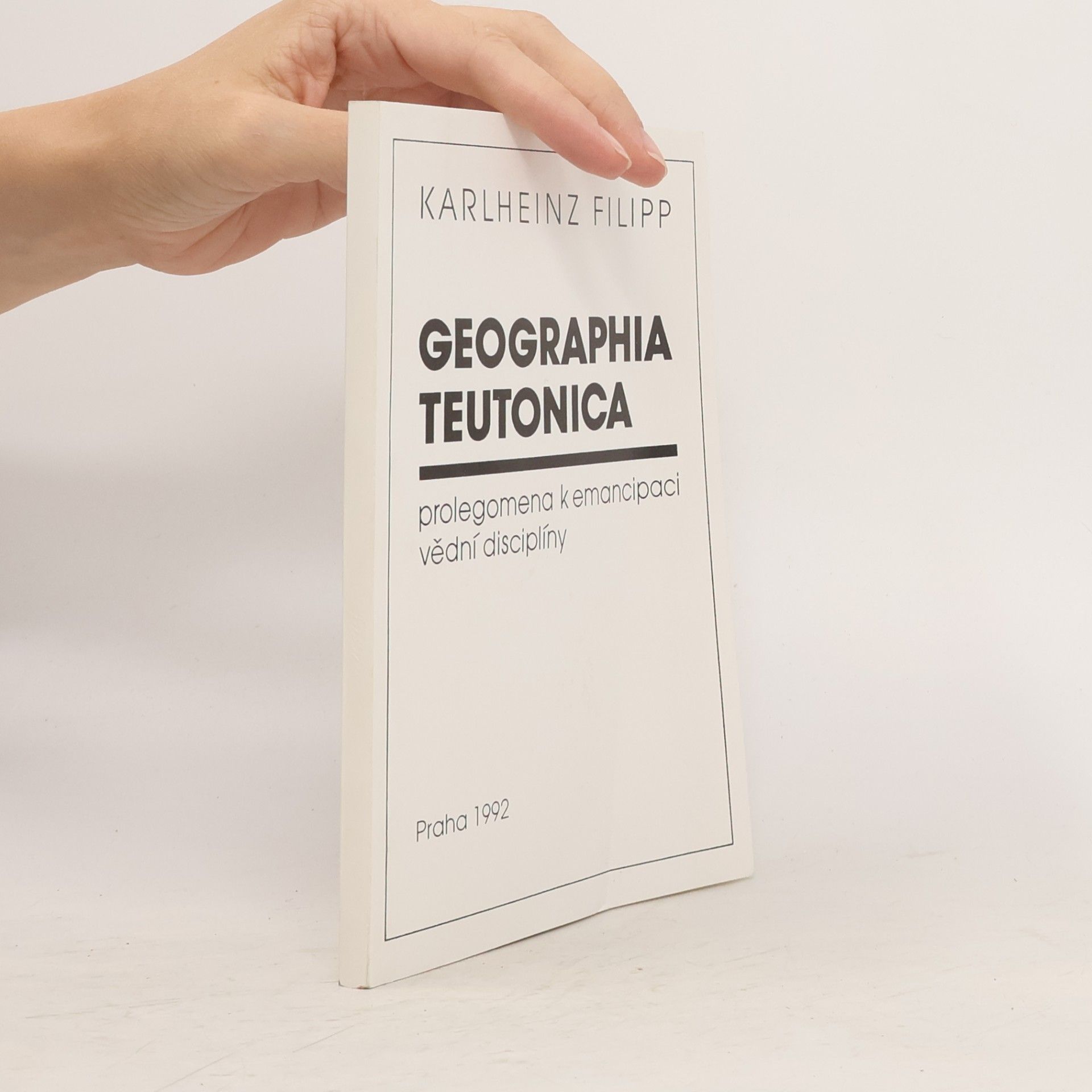 Karlheinz Filipp Geographia Teutonica