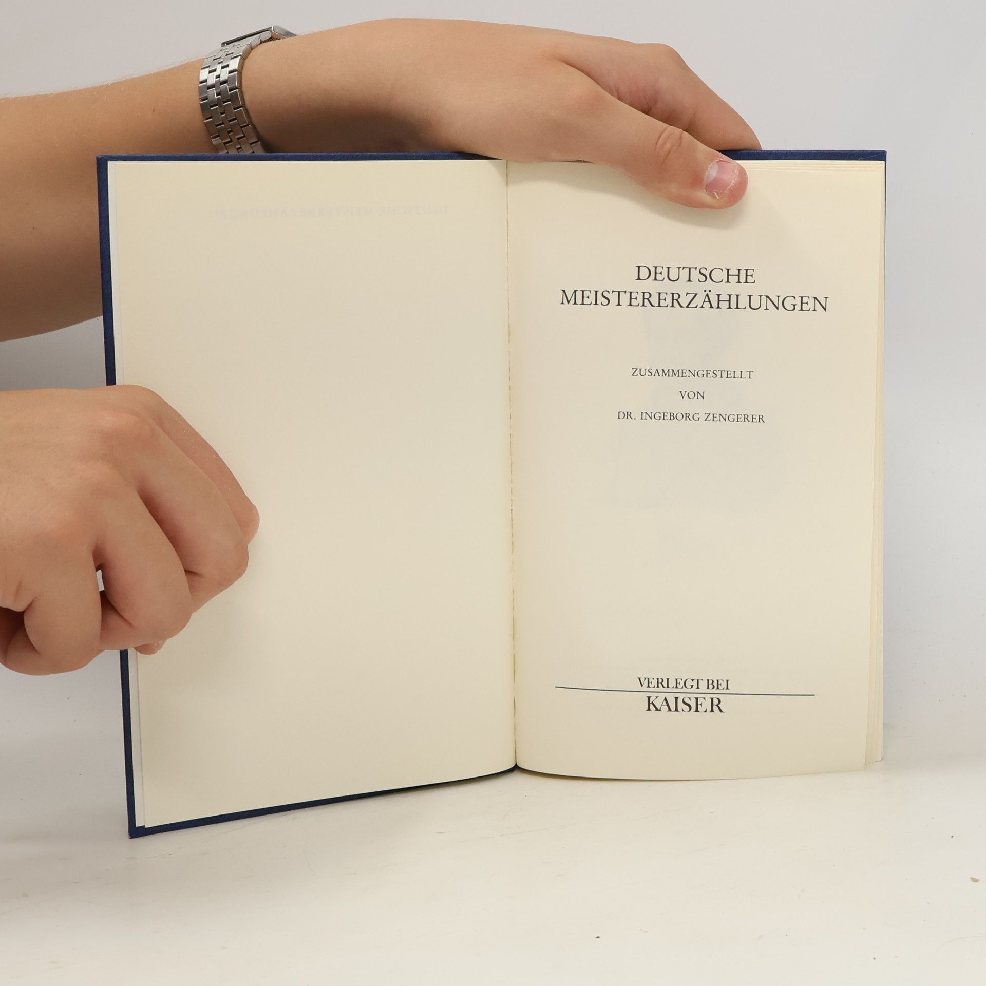 Ingeborg Zengerer Deutsche Meistererzählungen