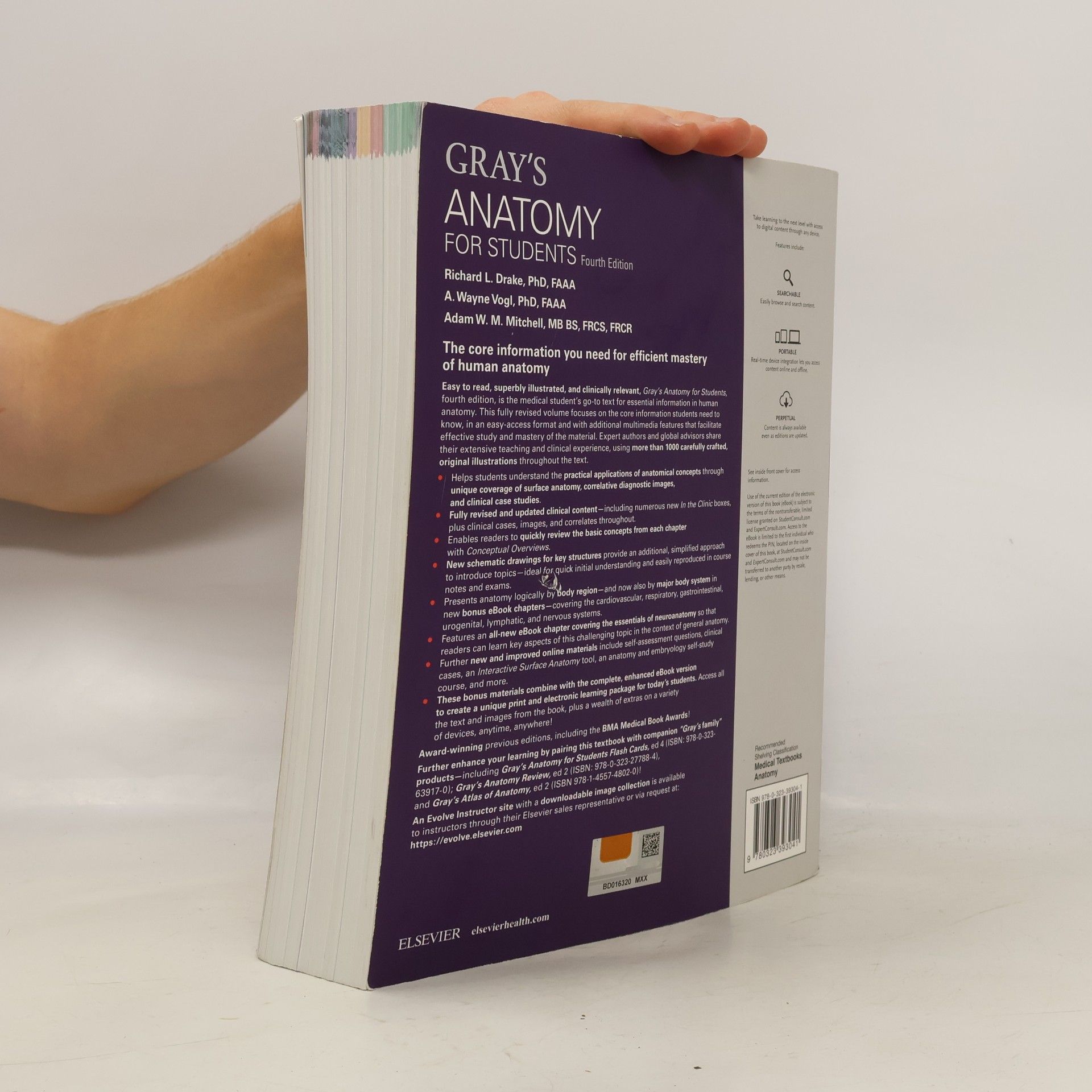 Autores varios Gray's anatomy for students