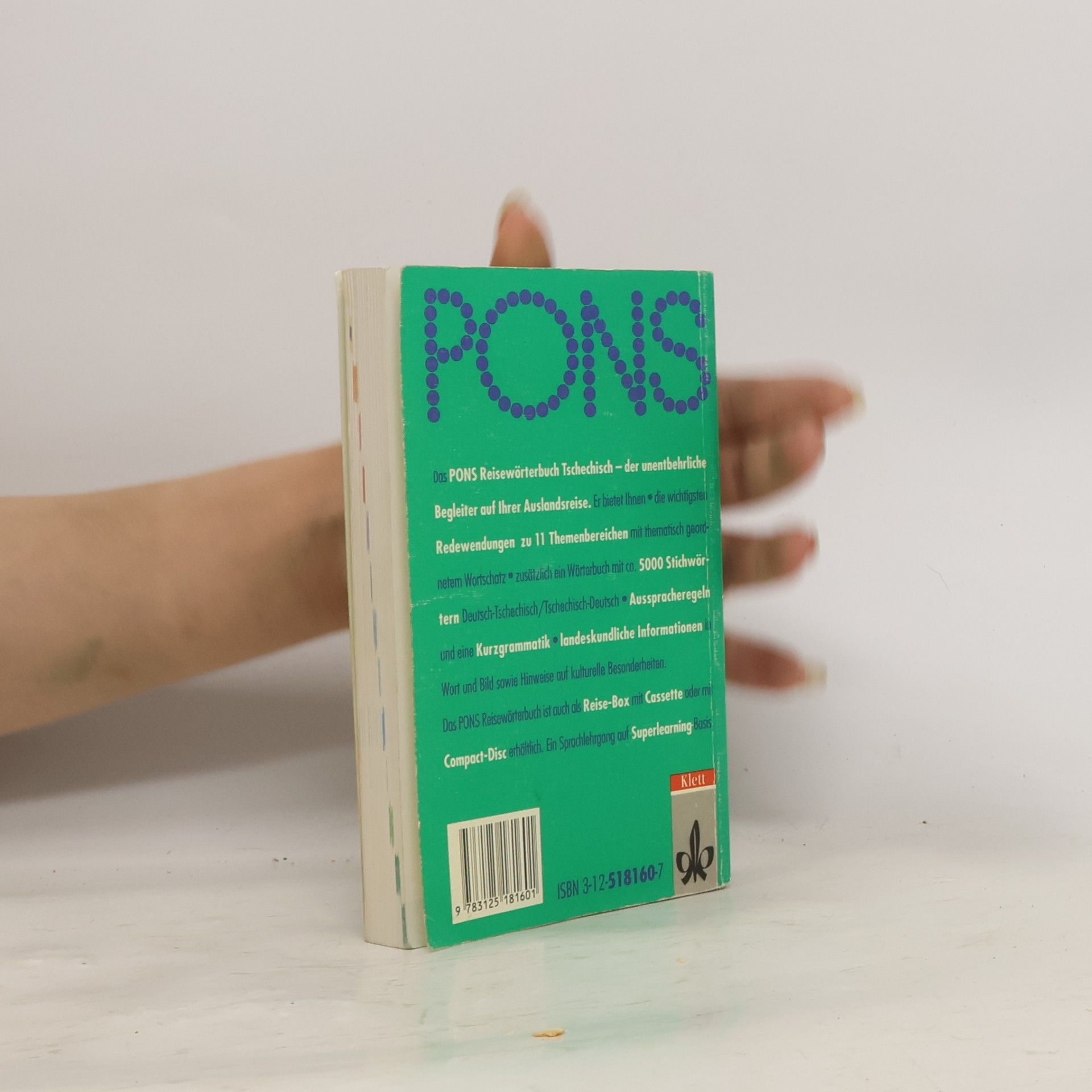 Alena Walter Pons Reisewörterbuch (Tschechisch)