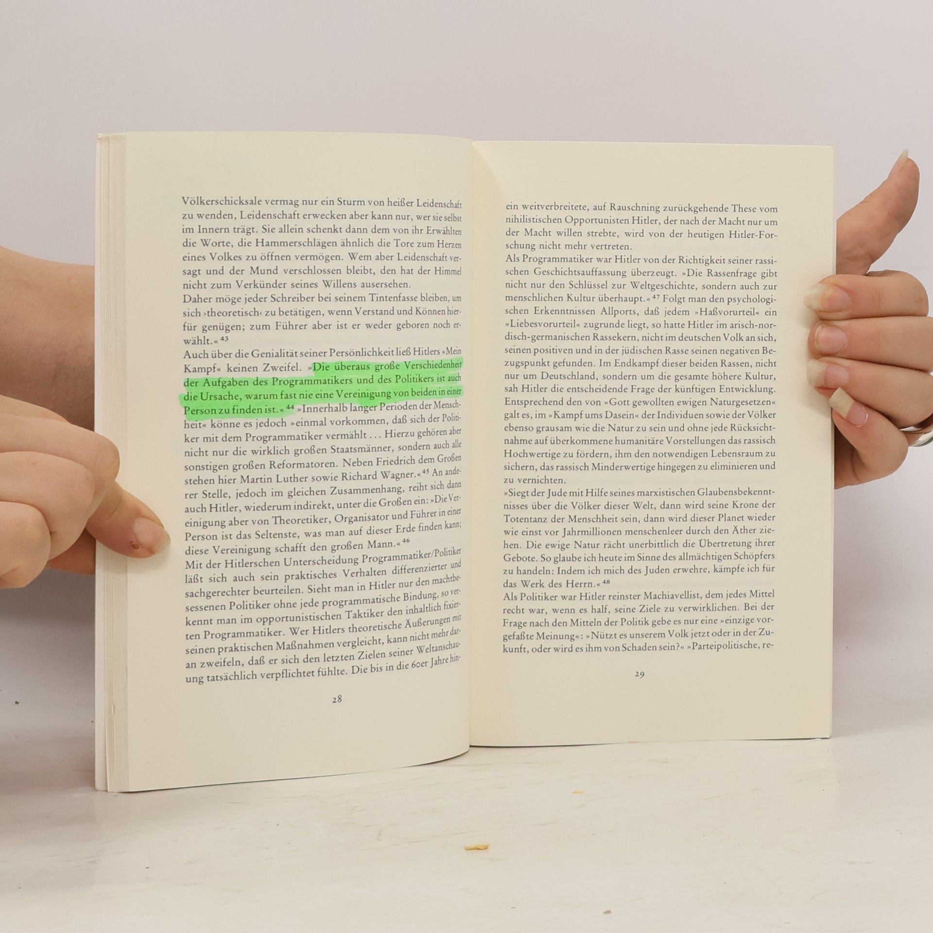 Christian Zentner Adolf Hitlers Mein Kampf. Eine kommentierte Auswahl.