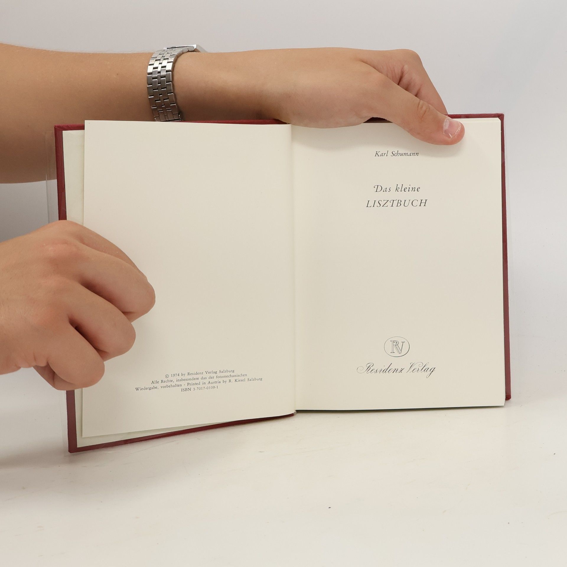 Karl Schumann Das kleine Gustav Mahler Buch. Das kleine Lisztbuch. Das kleine Bachbuch