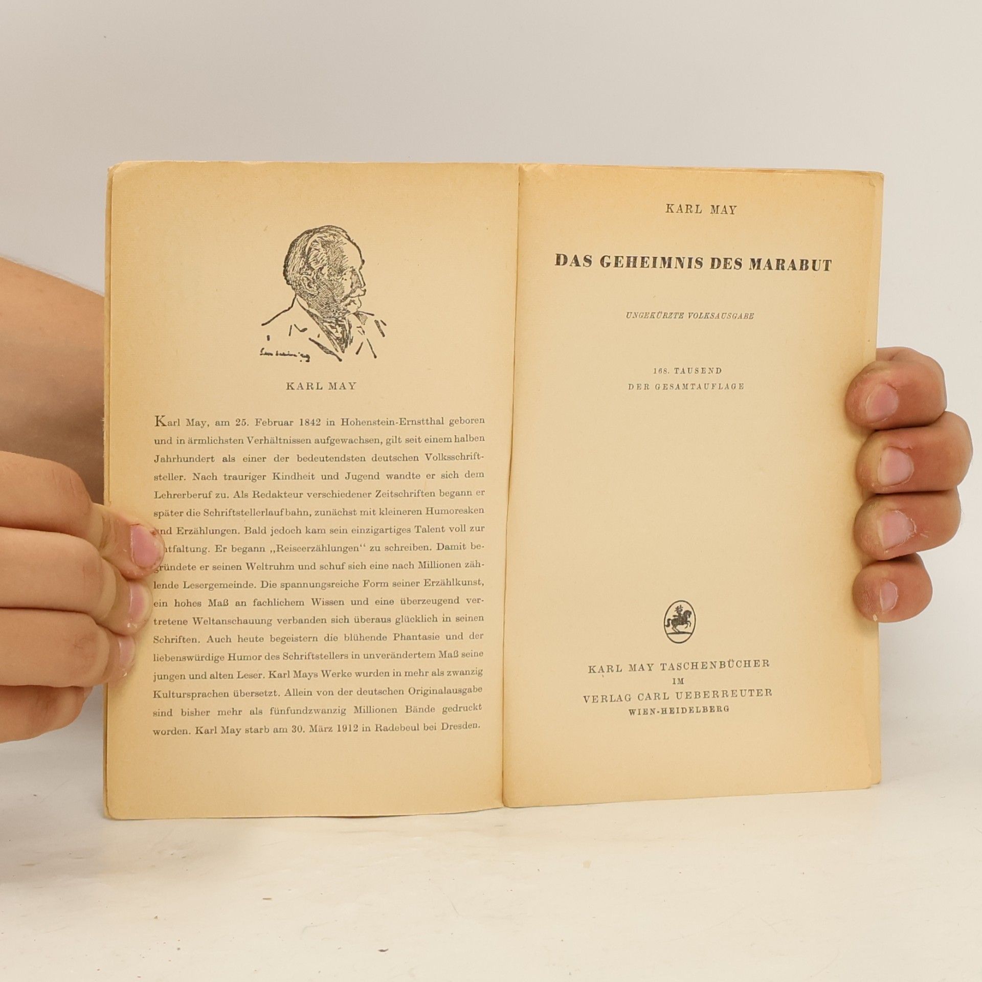 Karl May Das Geheimns des Marabut