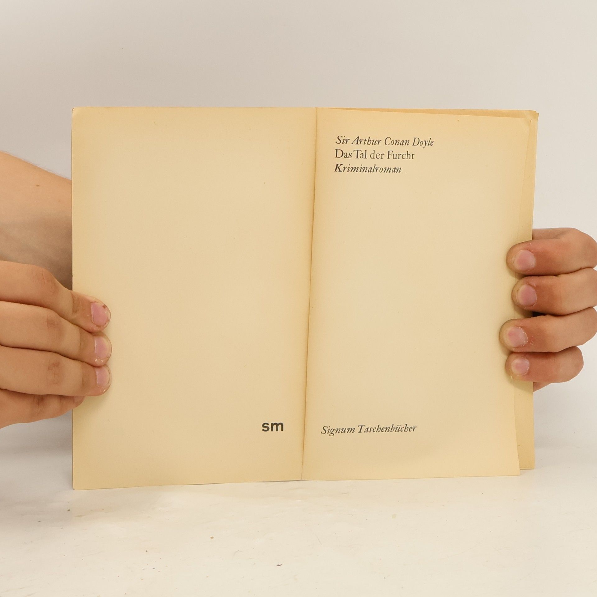 Arthur Conan Doyle Das Tal der Furcht