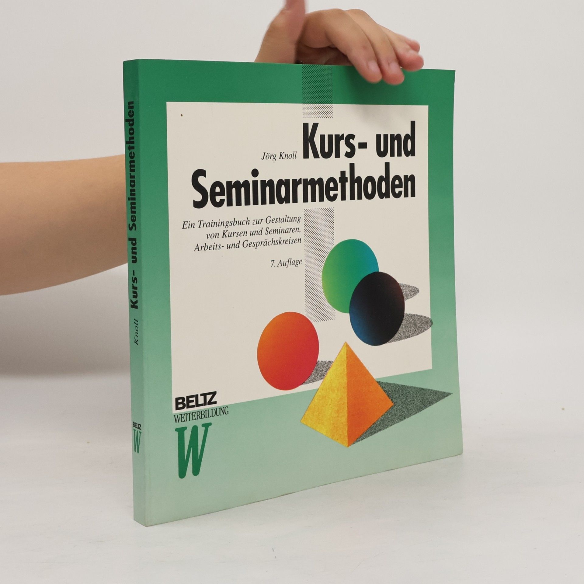 Jörg Knoll Kurs- und Seminarmethoden