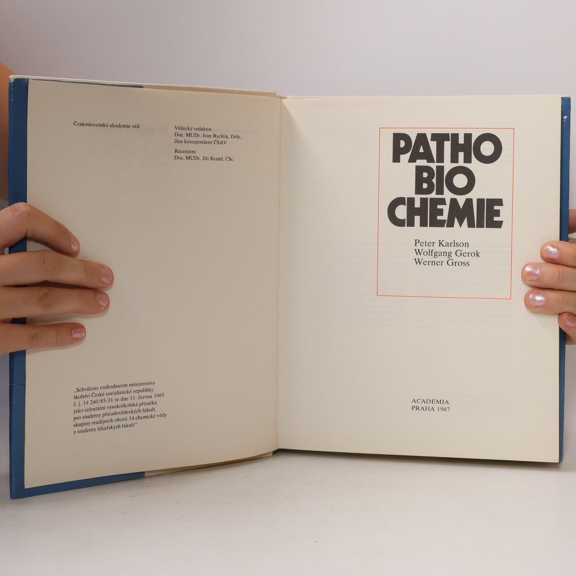 Autores varios Pathobiochemie