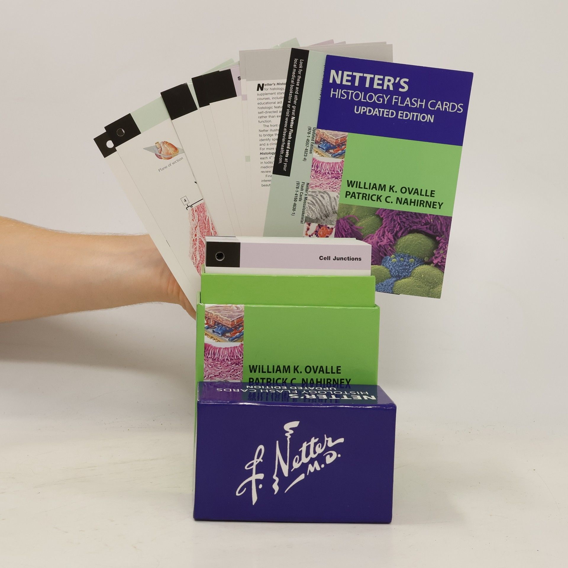 Patrick C Nahirney Netter's histology flash cards