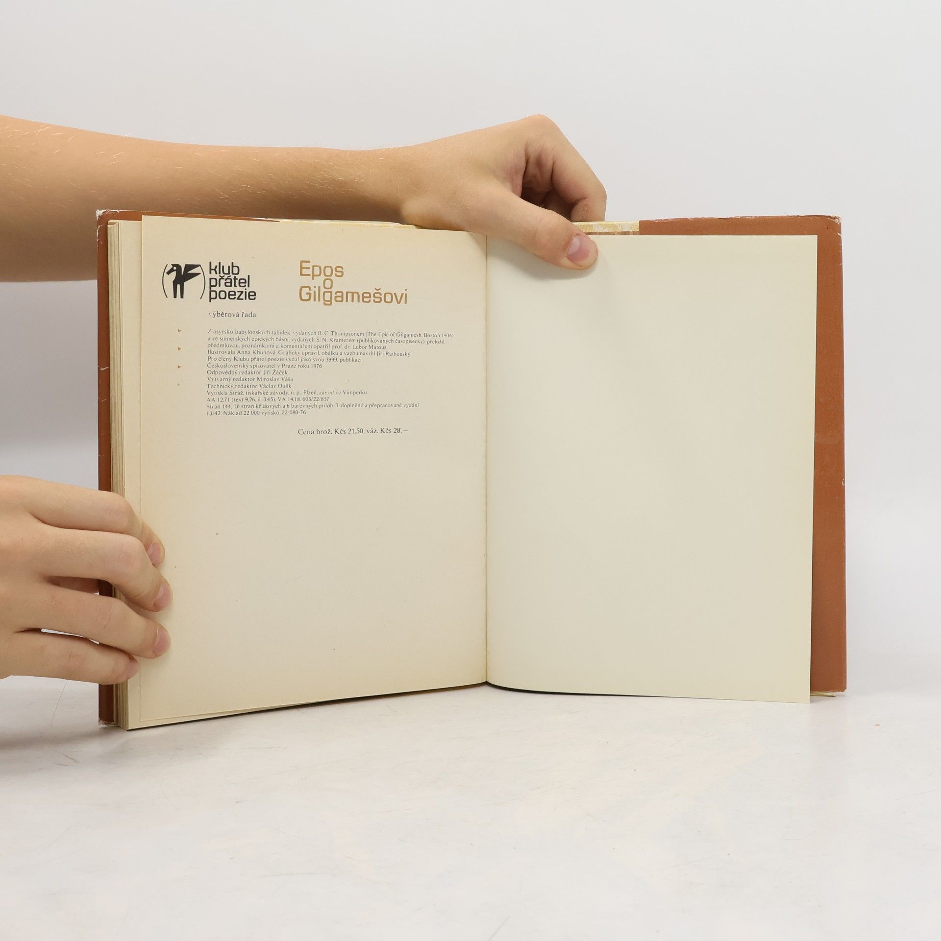 Collectif d'auteurs Epos o Gilgamešovi