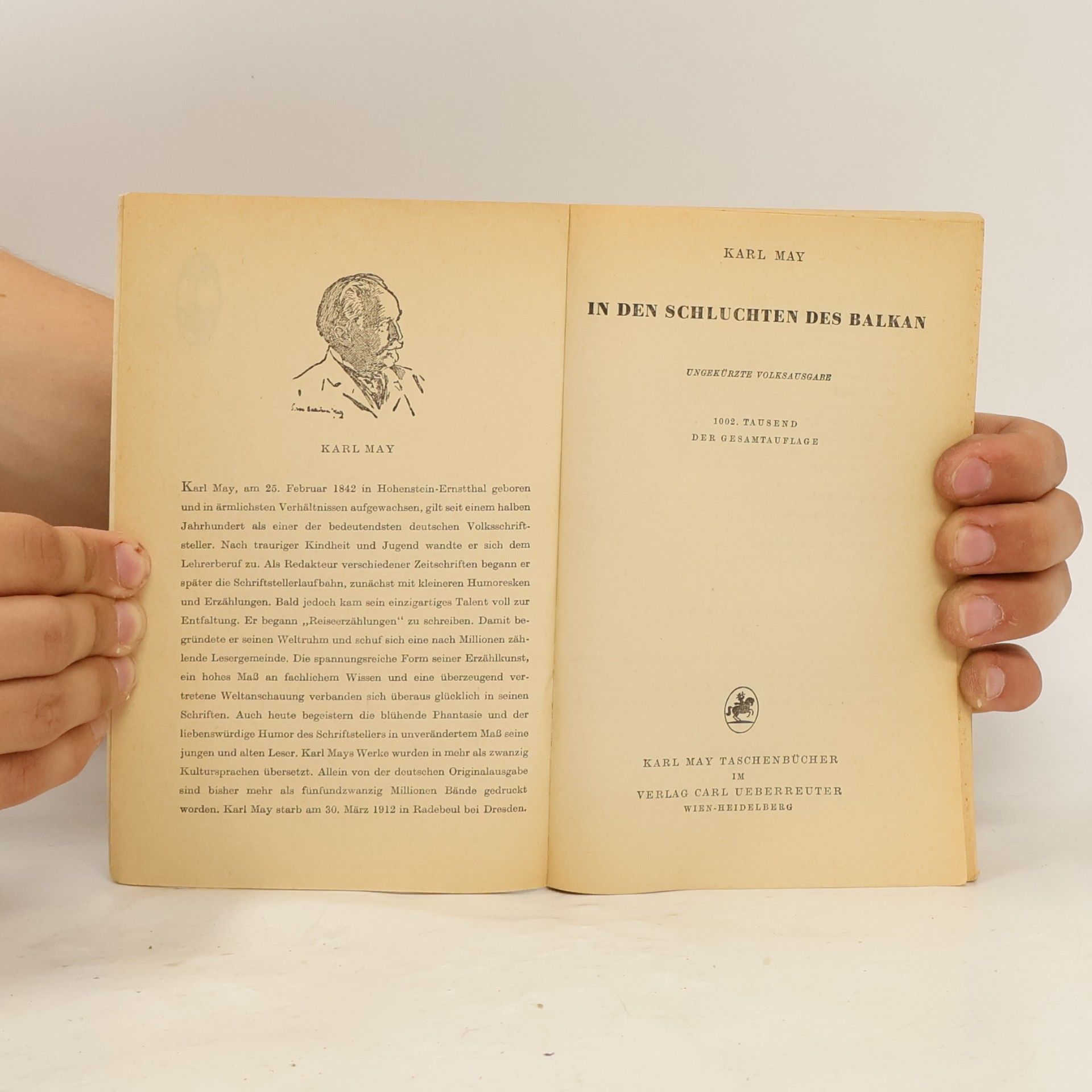 Karl May In den Schluchten des Balkan