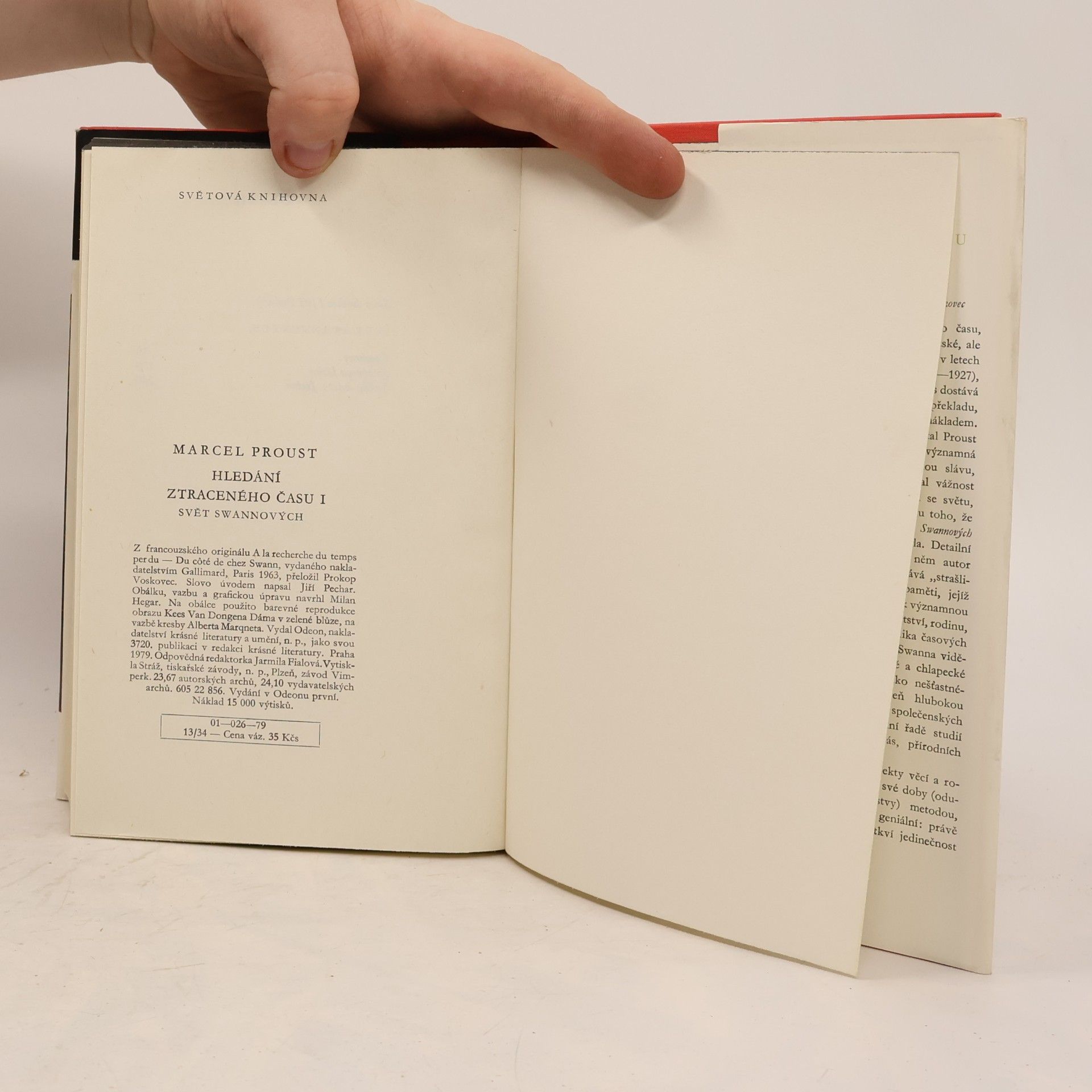 Marcel Proust Hledání ztraceného času I. Svět Swannových