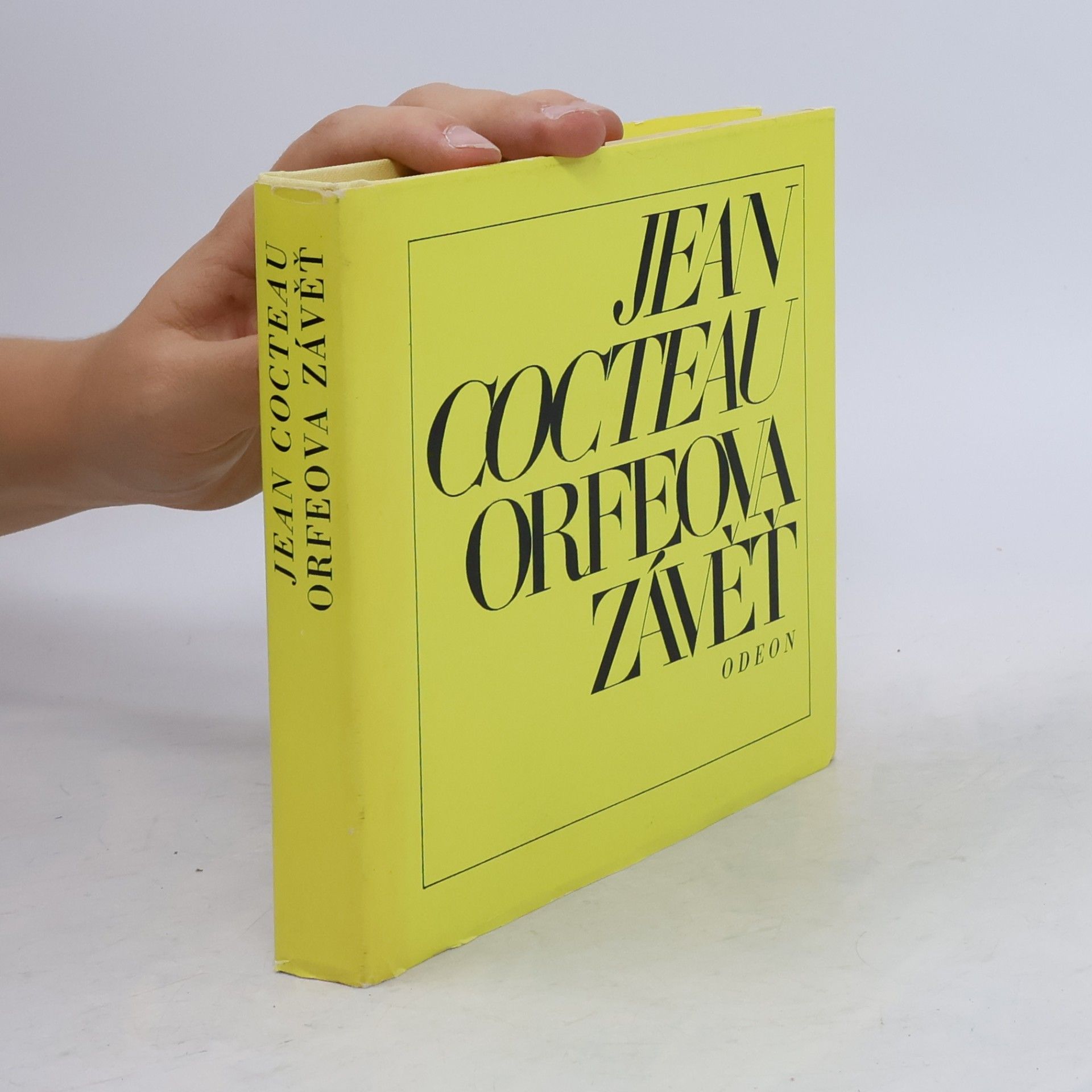 Jean Cocteau Orfeova závěť