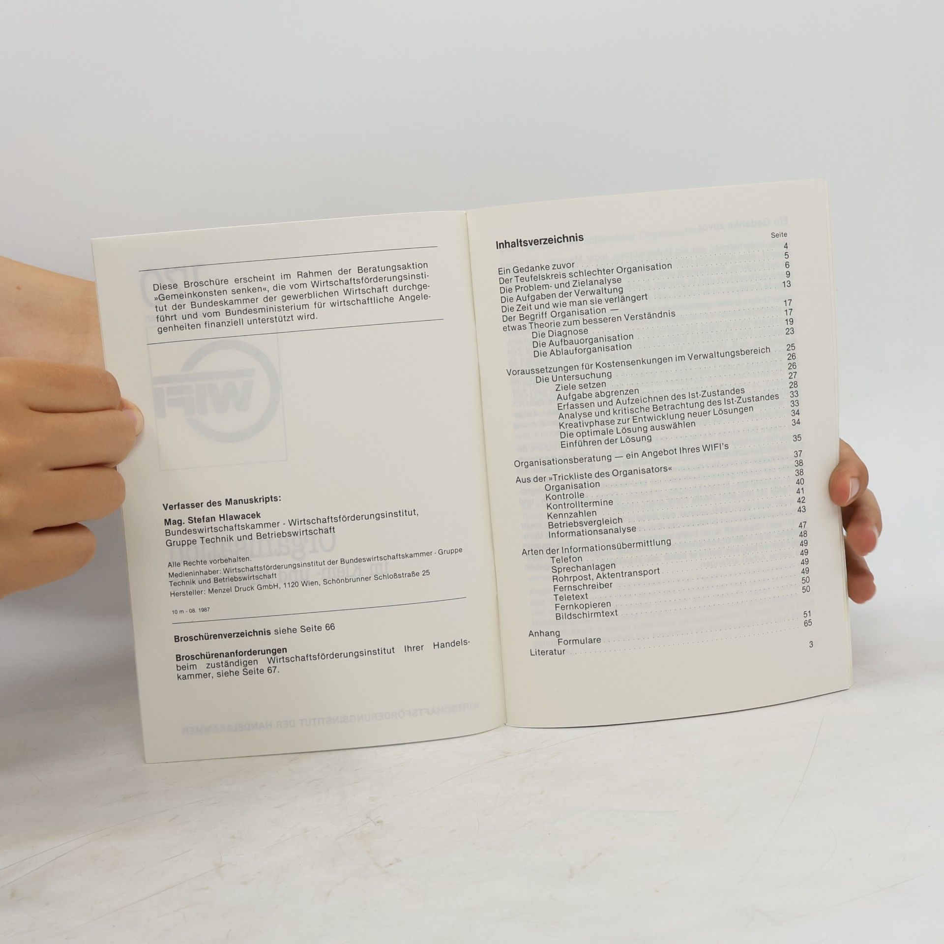 Autorenkollektiv Organisation im Klein- und Mittelbetrieb