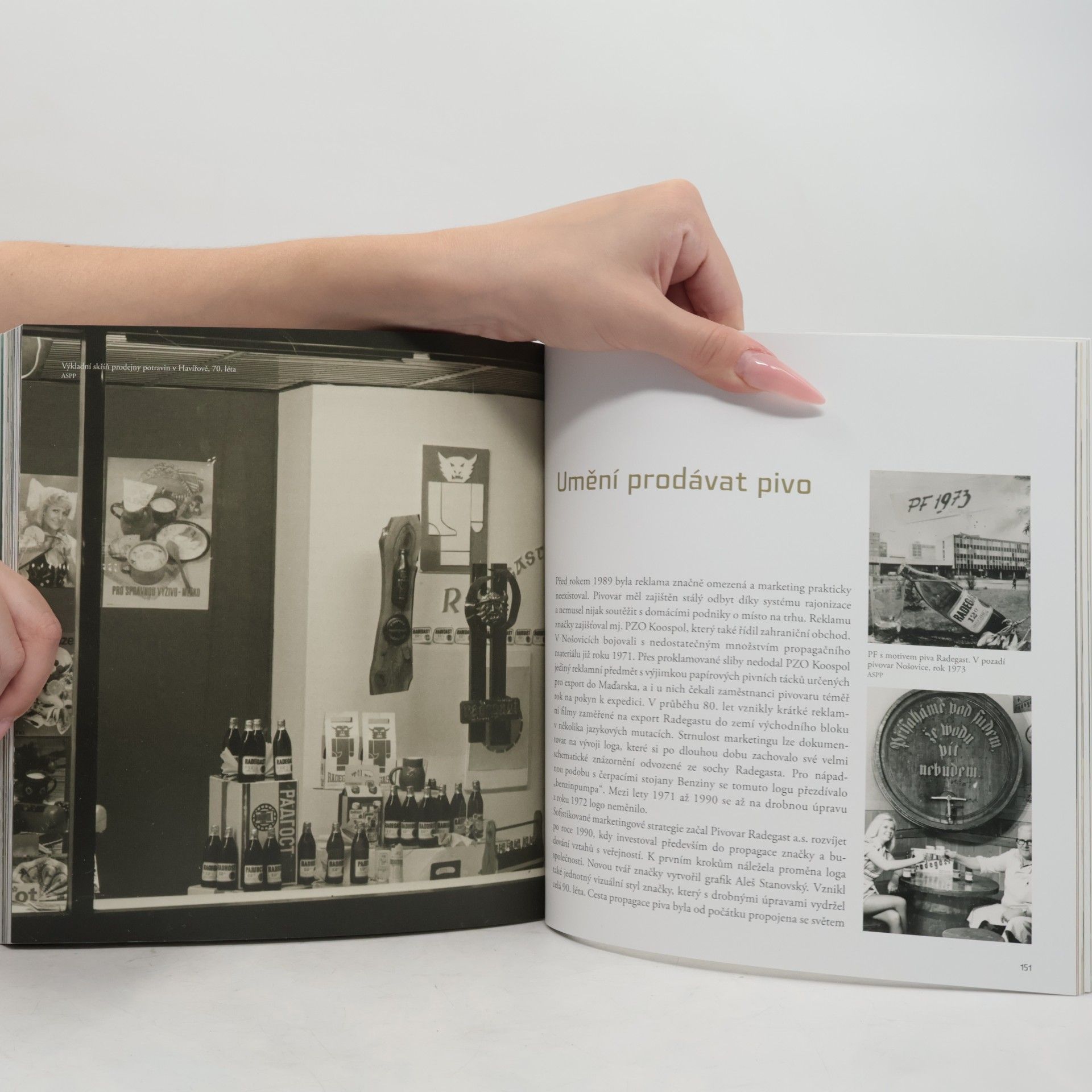 František Švábenický 50 let pivovaru Radegast v Nošovicích