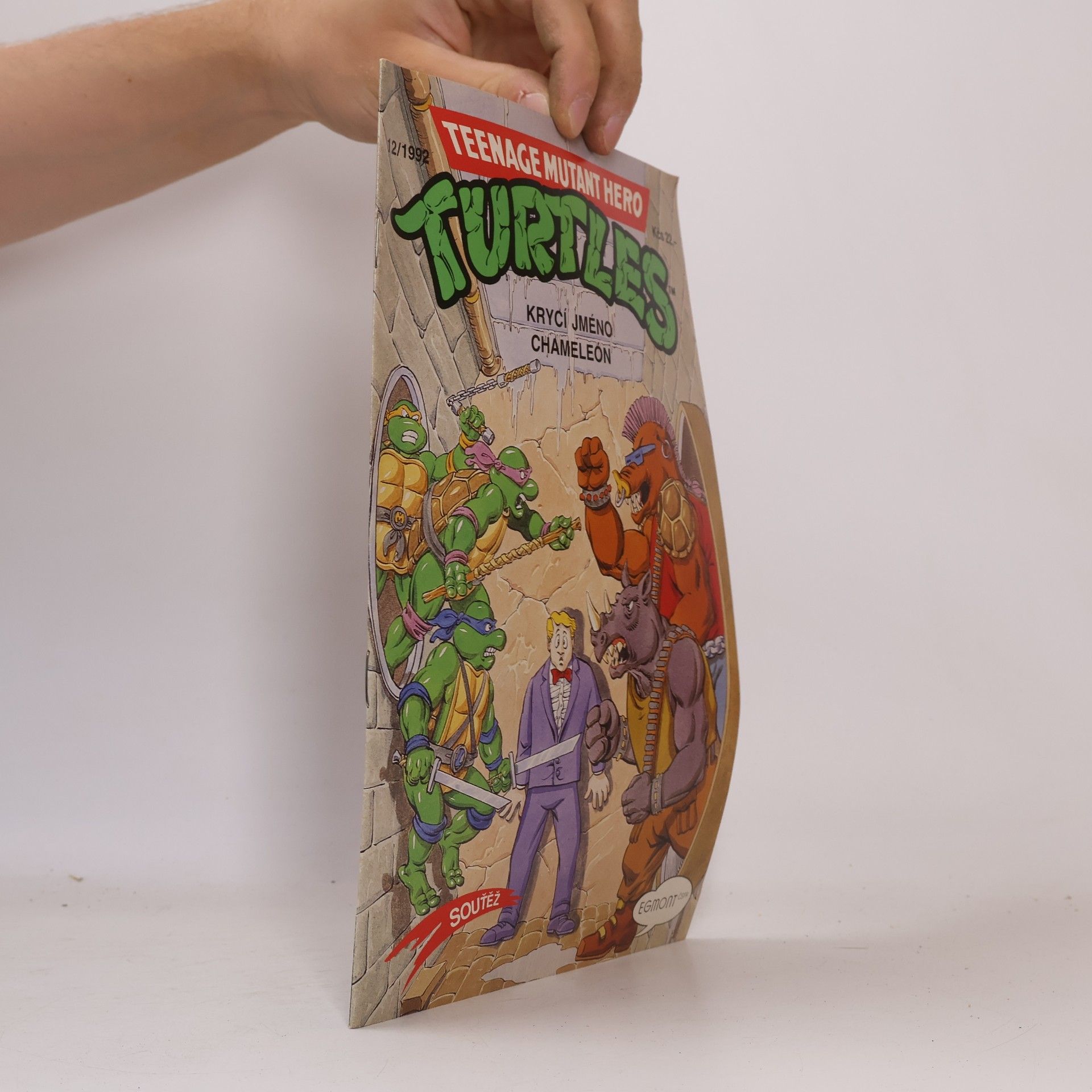 Dean Clarrain Teenage Mutant Hero Turtles #12