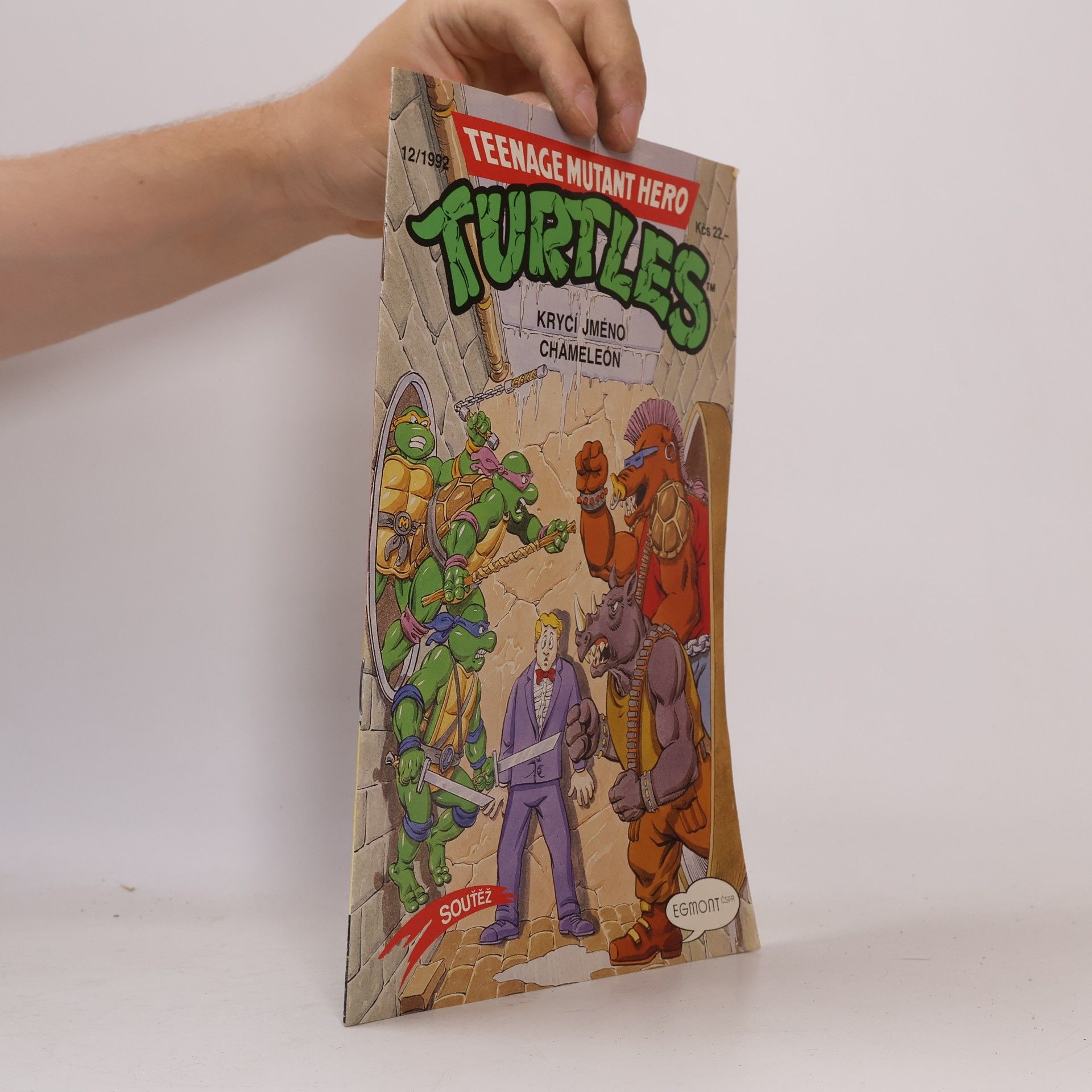 Dean Clarrain Teenage Mutant Hero Turtles #12