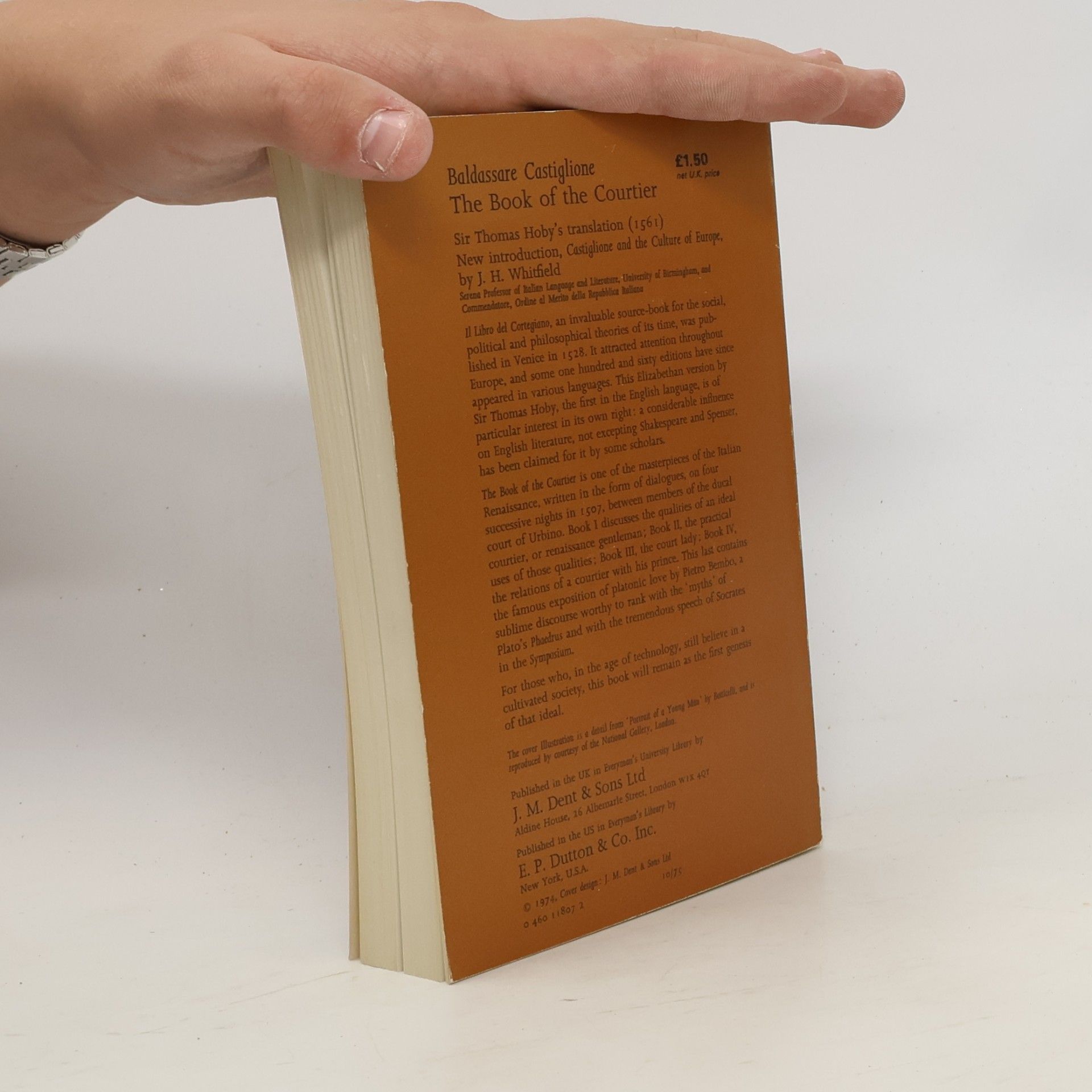 Baldassare Castiglione The Book of the Courtier