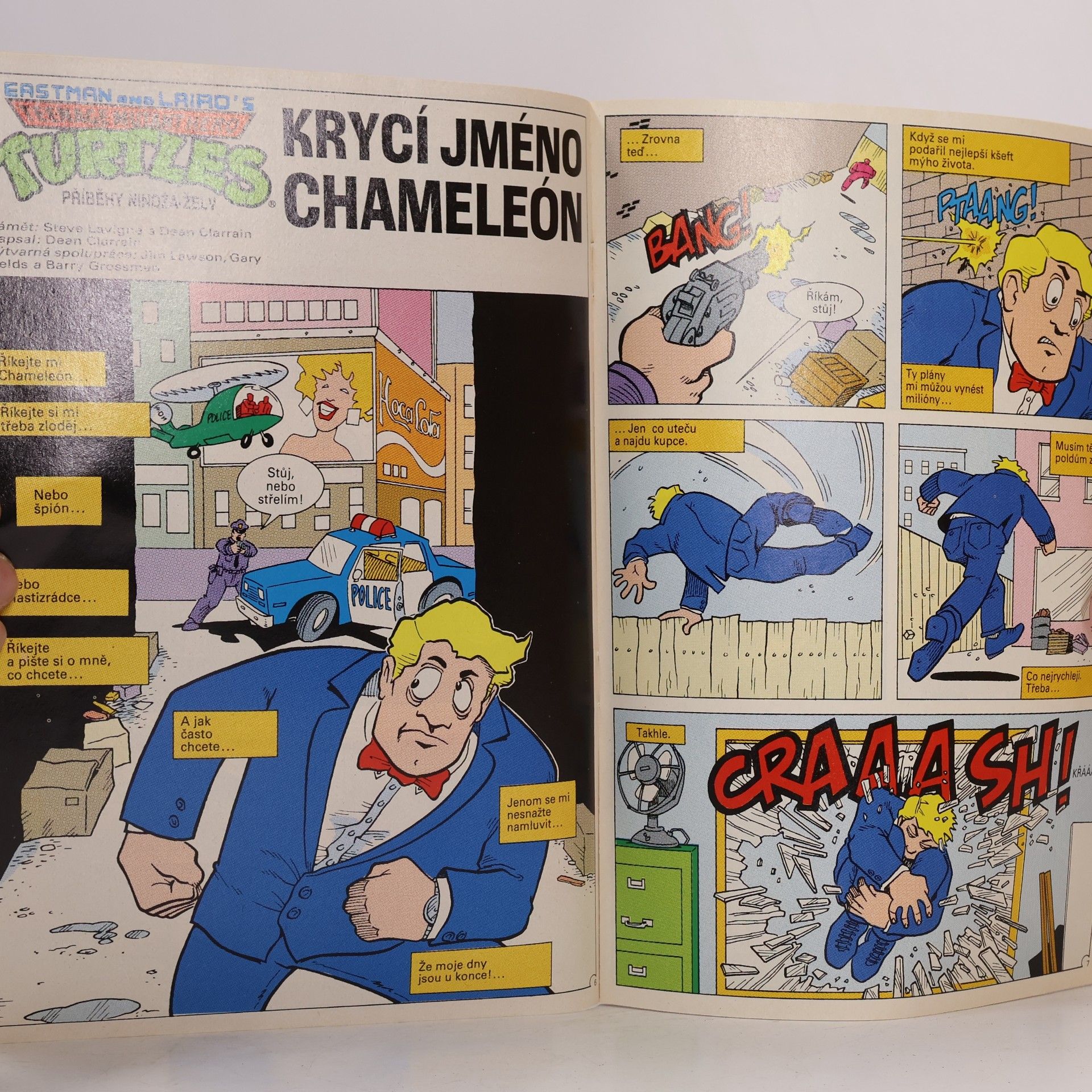 Dean Clarrain Teenage Mutant Hero Turtles #12