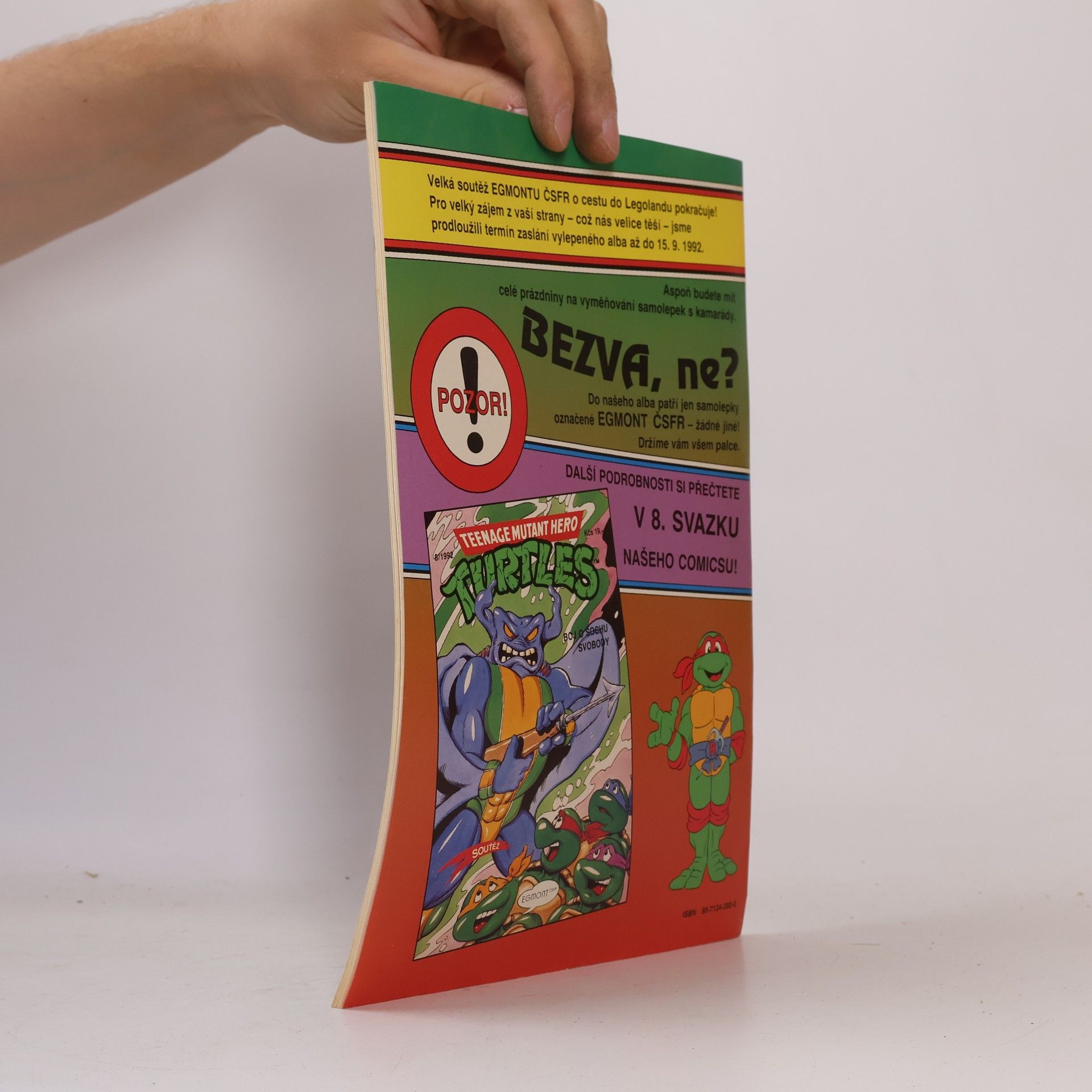 Petr Hejný Teenage Mutant Hero Turtles. Sarnatové oko II. díl. 7/1992