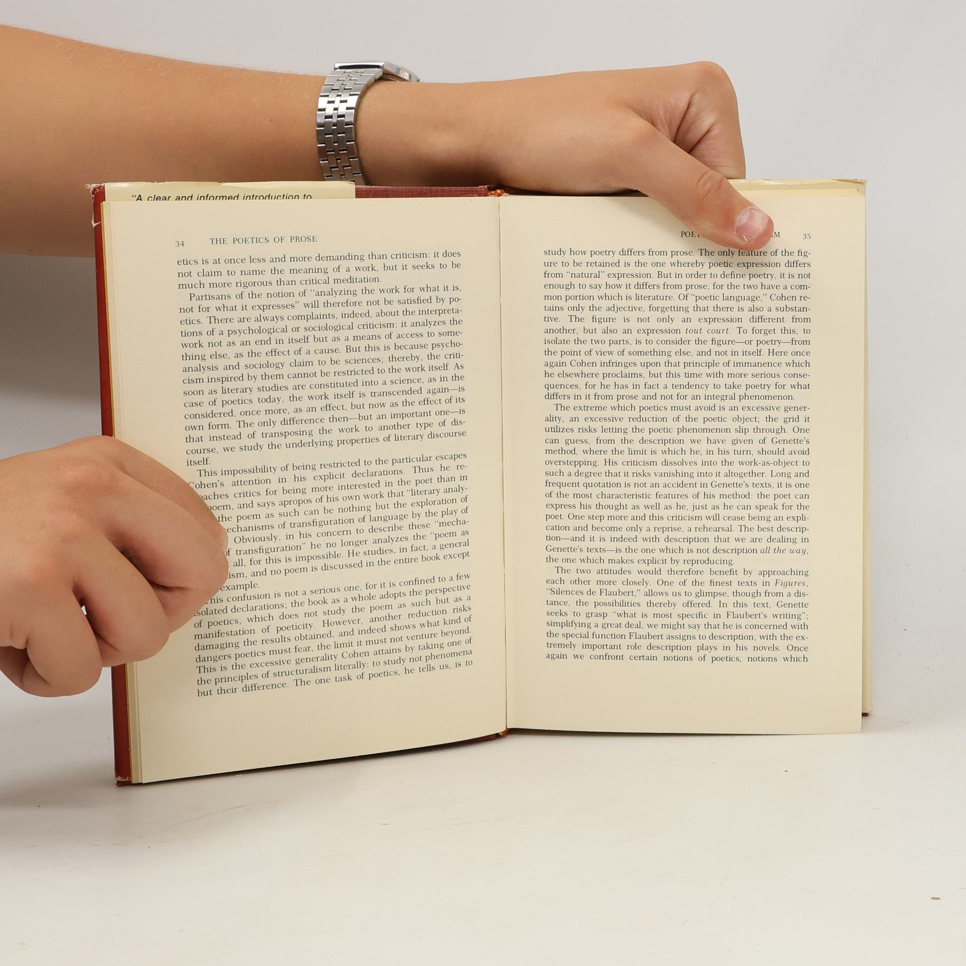 Tzvetan Todorov The Poetics of Prose