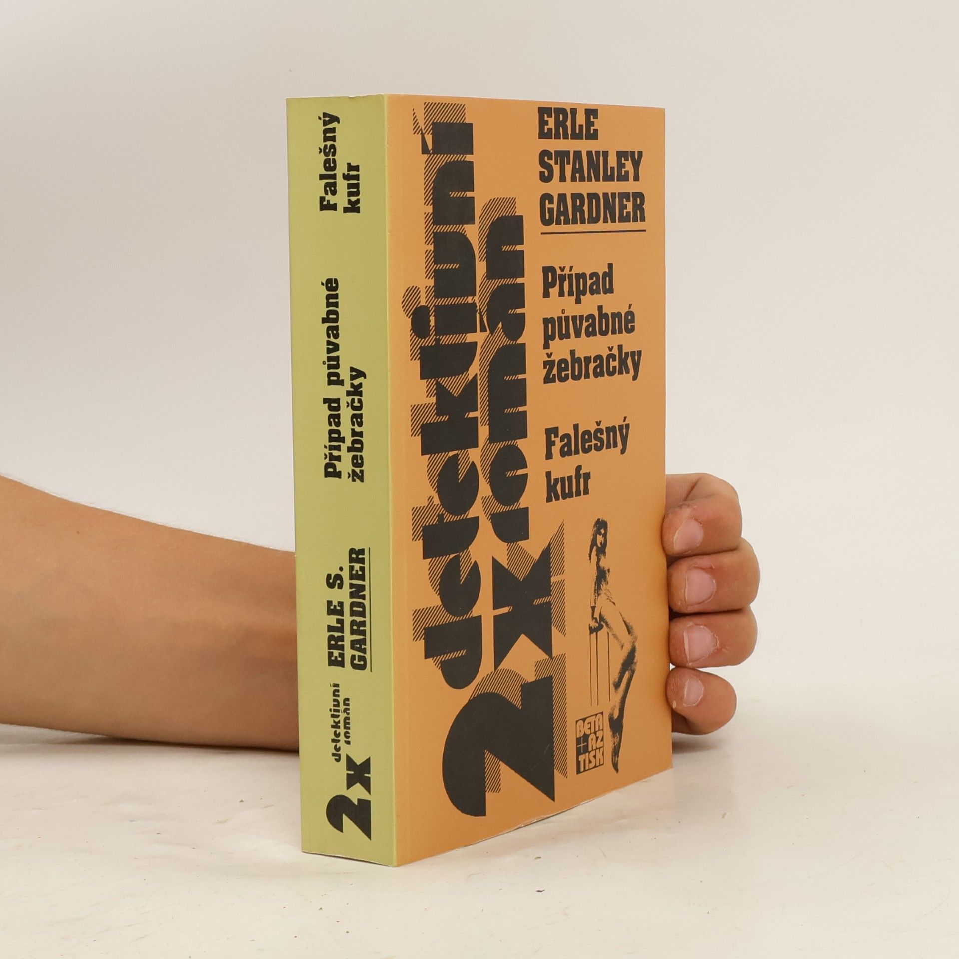 Erle Stanley Gardner 2x detektivní román - Případ půvabné žebračky. Falešný kufr