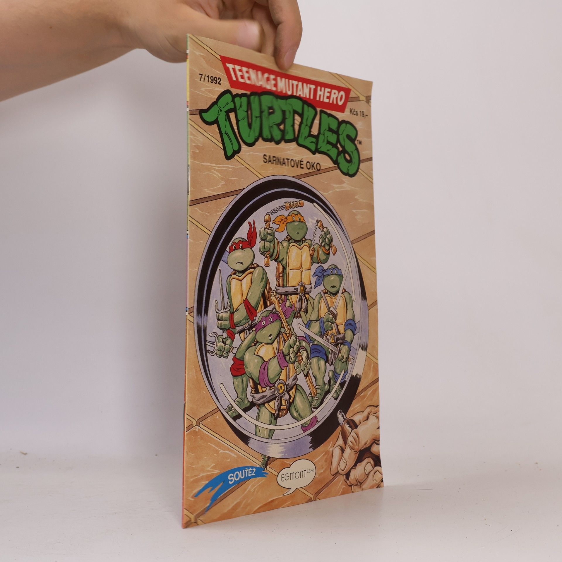 Petr Hejný Teenage Mutant Hero Turtles. Sarnatové oko II. díl. 7/1992