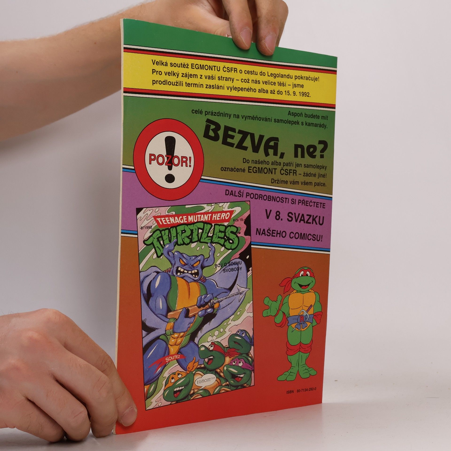 Petr Hejný Teenage Mutant Hero Turtles. Sarnatové oko II. díl. 7/1992