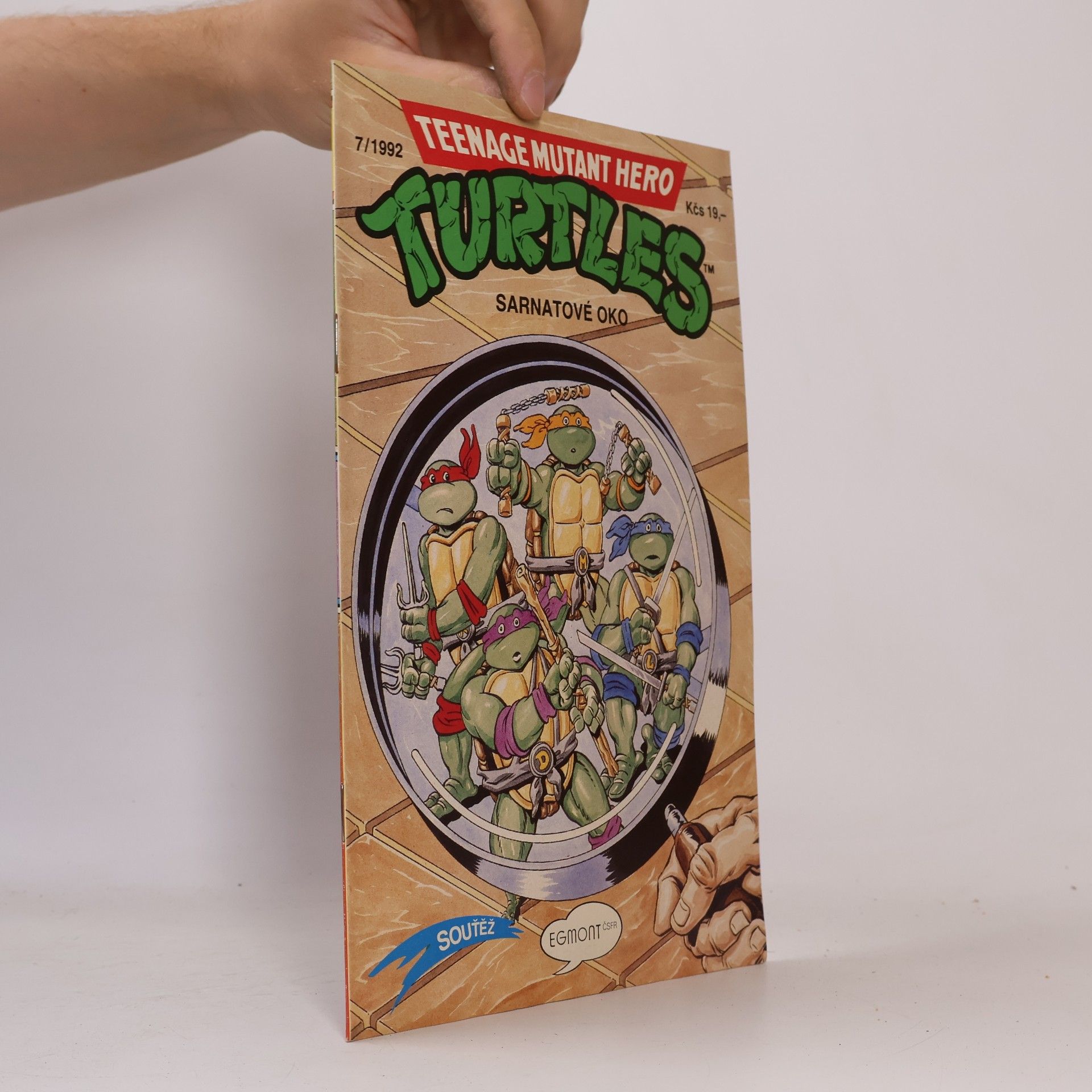Petr Hejný Teenage Mutant Hero Turtles. Sarnatové oko II. díl. 7/1992