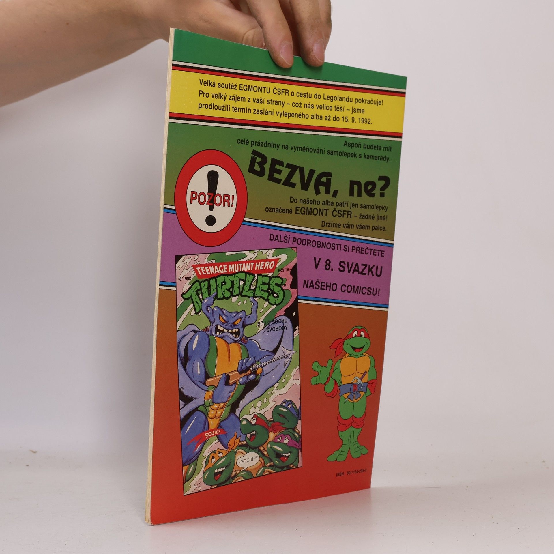 Petr Hejný Teenage Mutant Hero Turtles. Sarnatové oko II. díl. 7/1992
