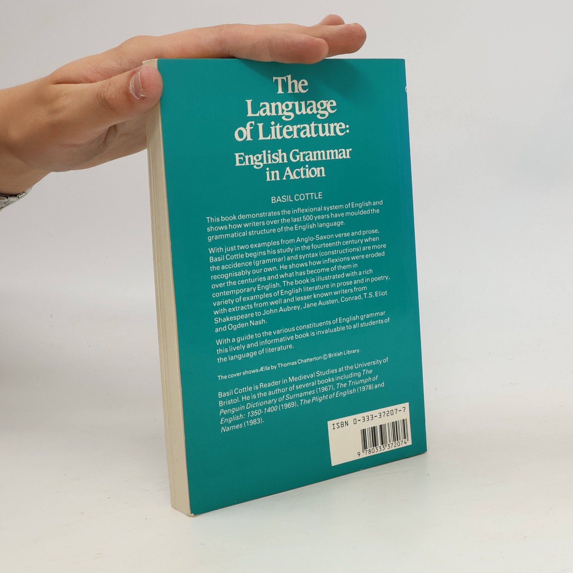Basil Cottle The Language of Literature: English Grammar in Action