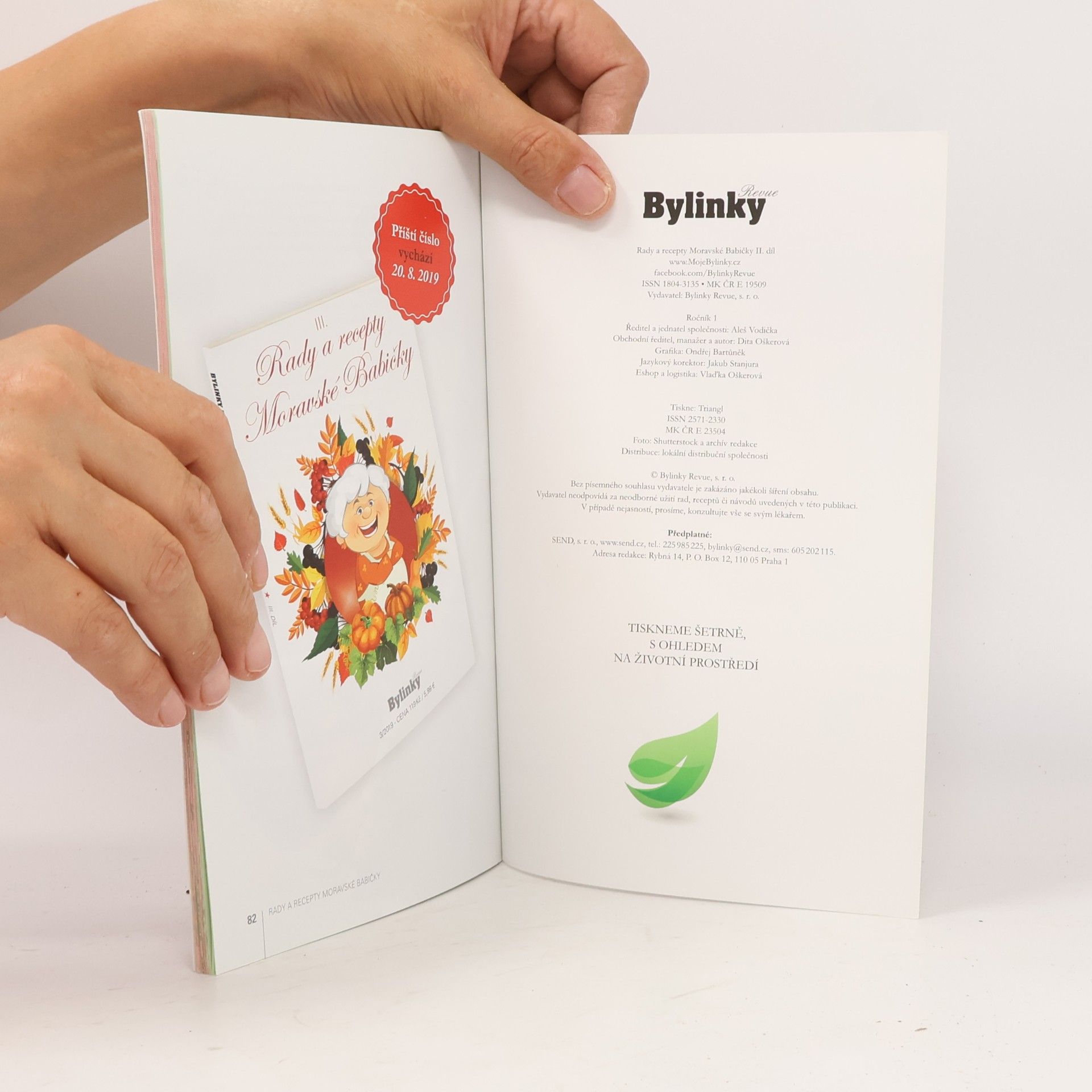 Kolektiv autorů Rady a recepty Moravské Babičky II./2019