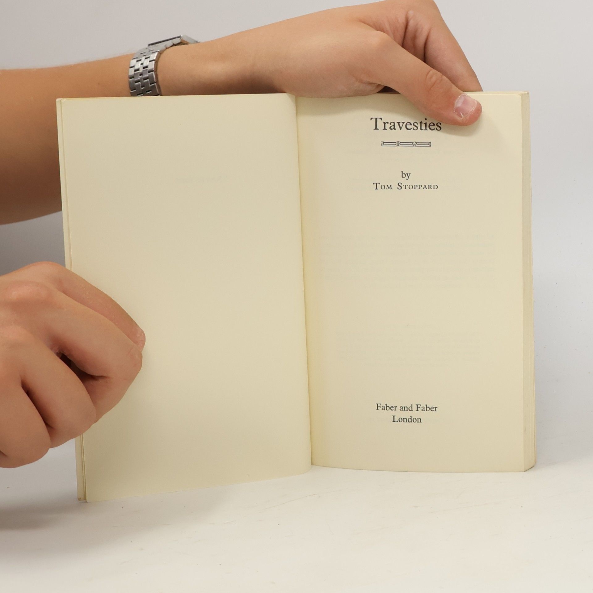 Tom Stoppard Travesties