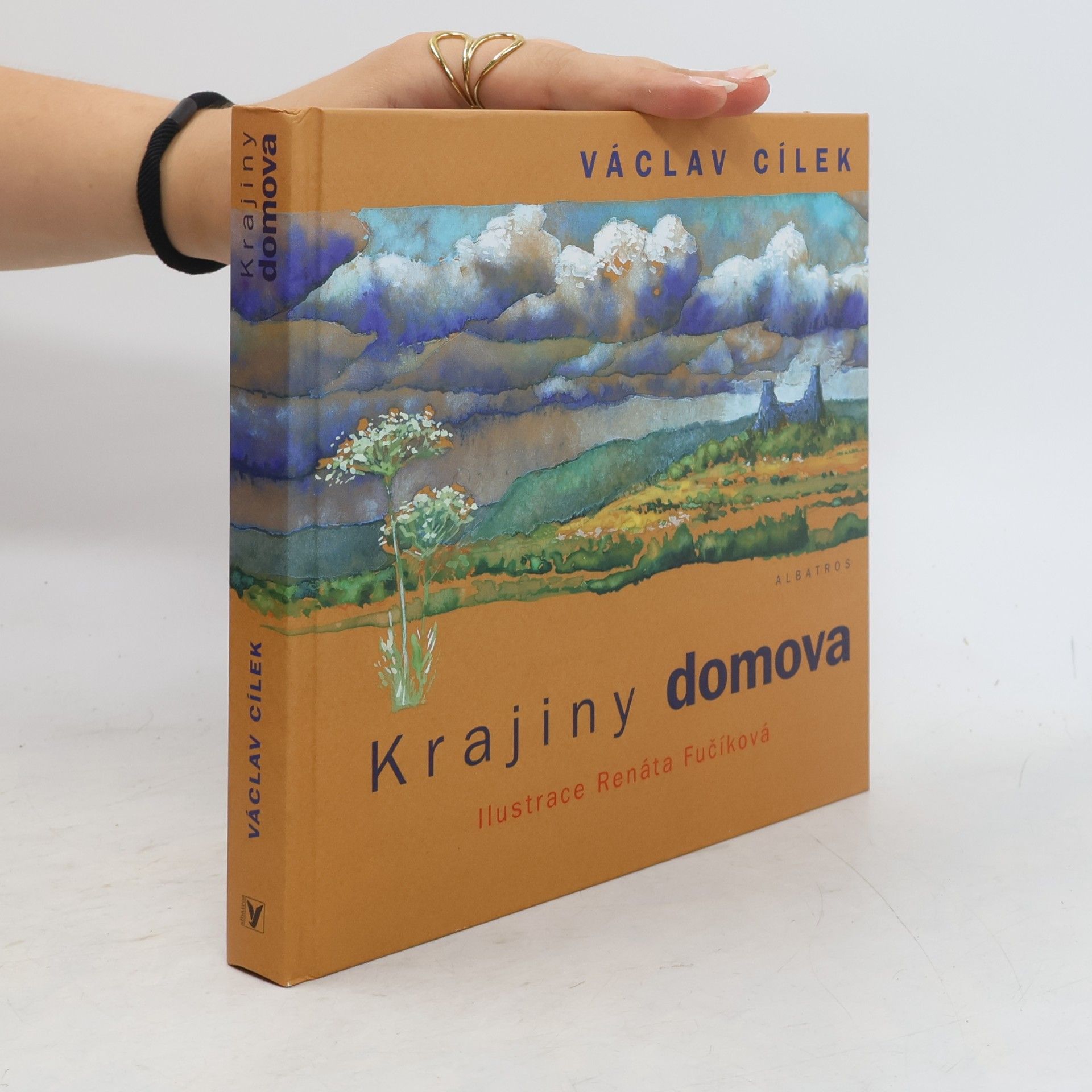 Václav Cílek Krajiny domova. Chodit, hledat a dívat se